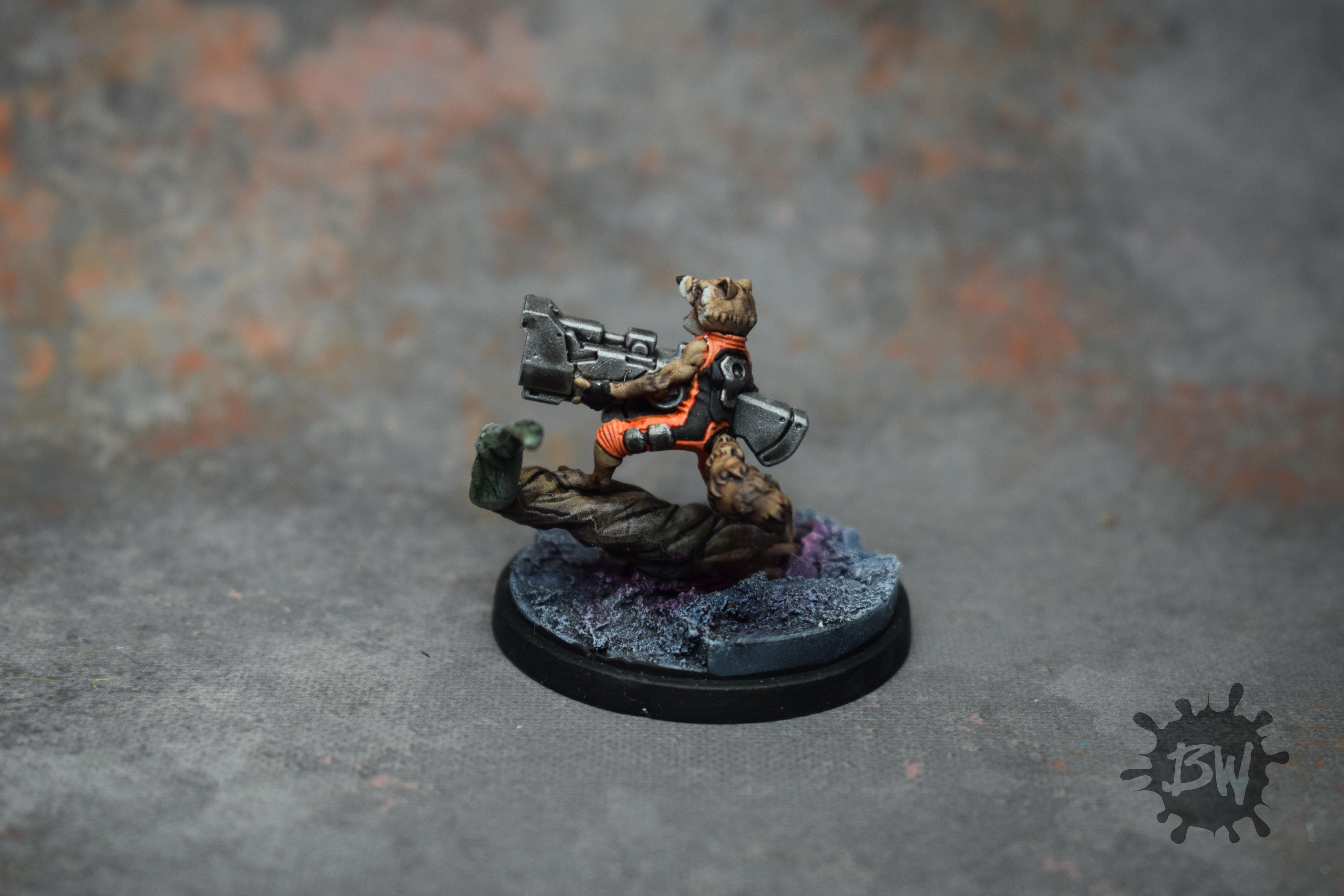 Amg, Atomic Mass Games, Bw, Guardians Of The Galaxy, Marvel, Marvel Crisys Protocol, Mcp, Rocket