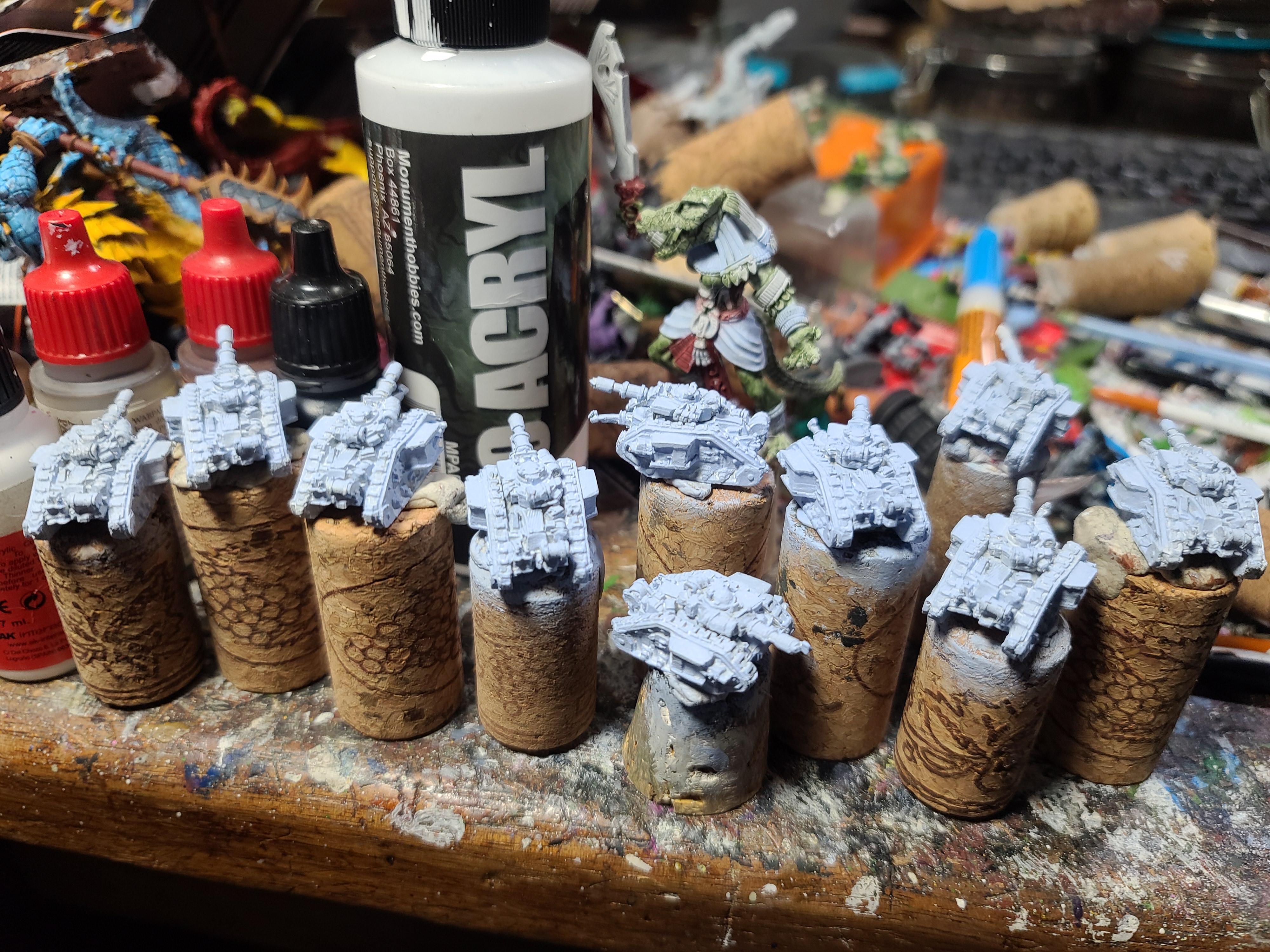 6mm, Egyptian, Epic, Leman Russ, Lizardmen, Reaper, Steel Legion, Warhammer 40,000, Warhammer Fantasy