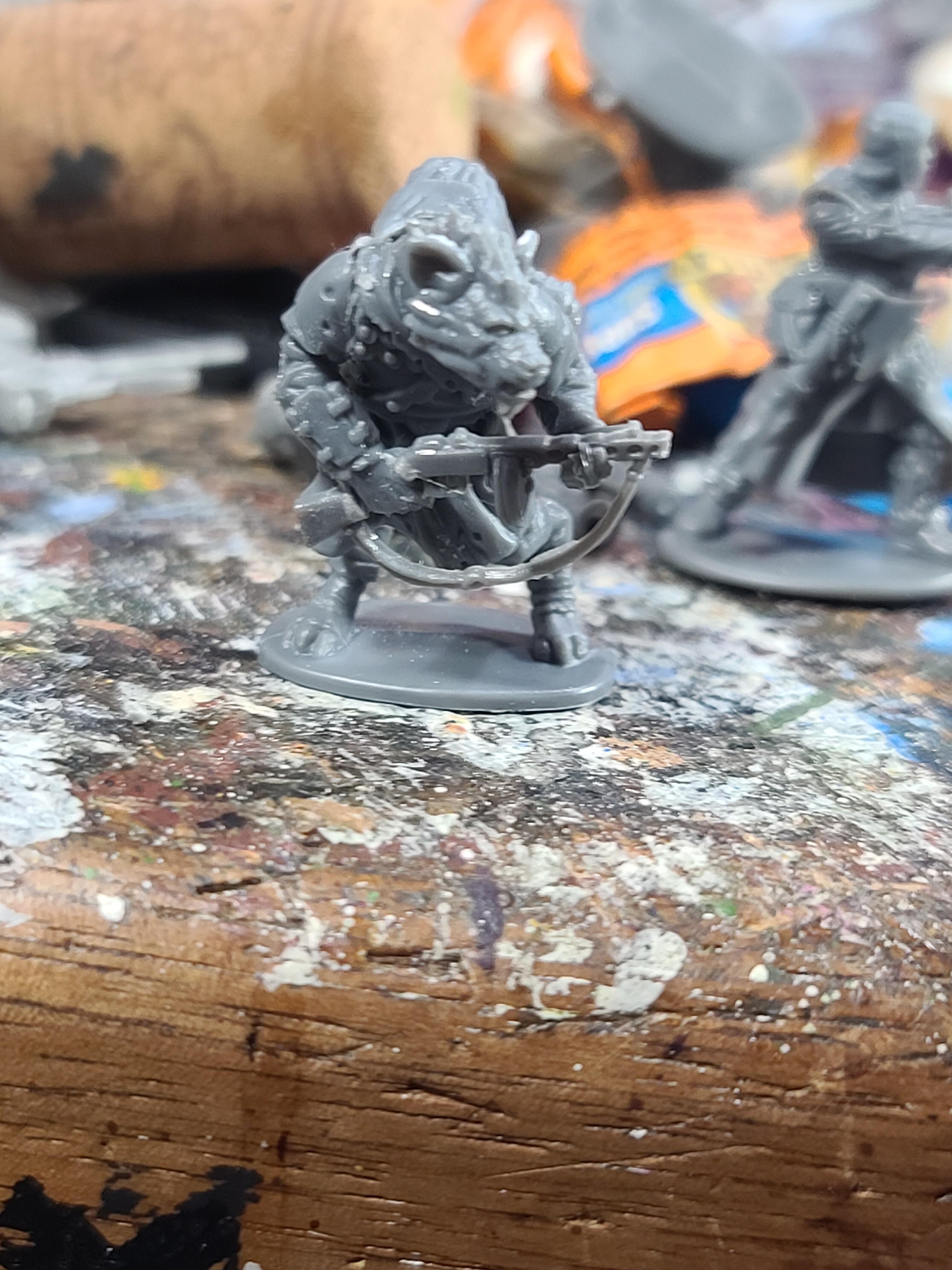 Gnoll, Hyena Man, Kitbash, North Star Military Figures, Warlord Games