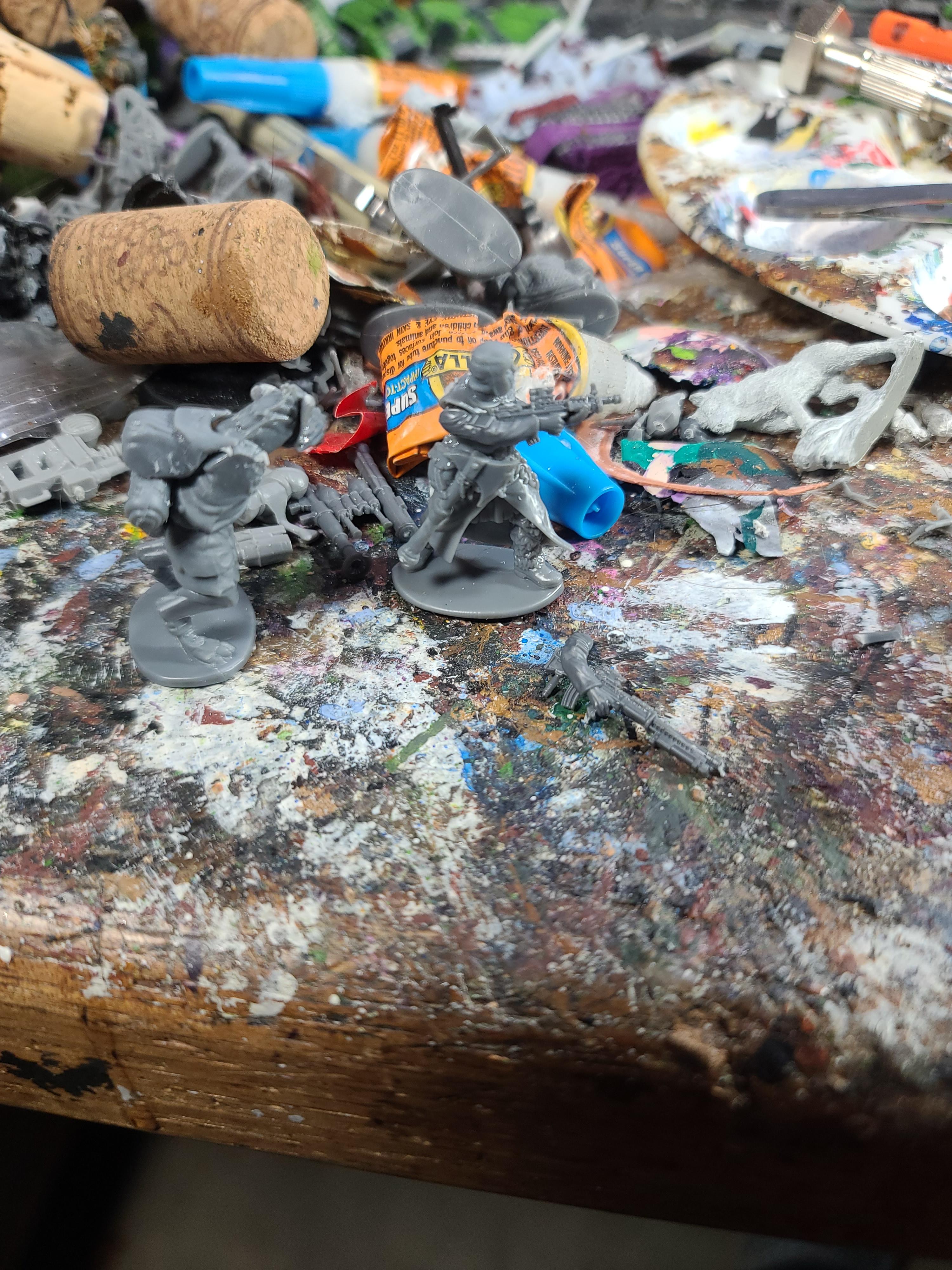 Barbarians Ii, Gnoll, Hyena Man, Kitbash, North Star Military Figures, Project Z, Warlord Games