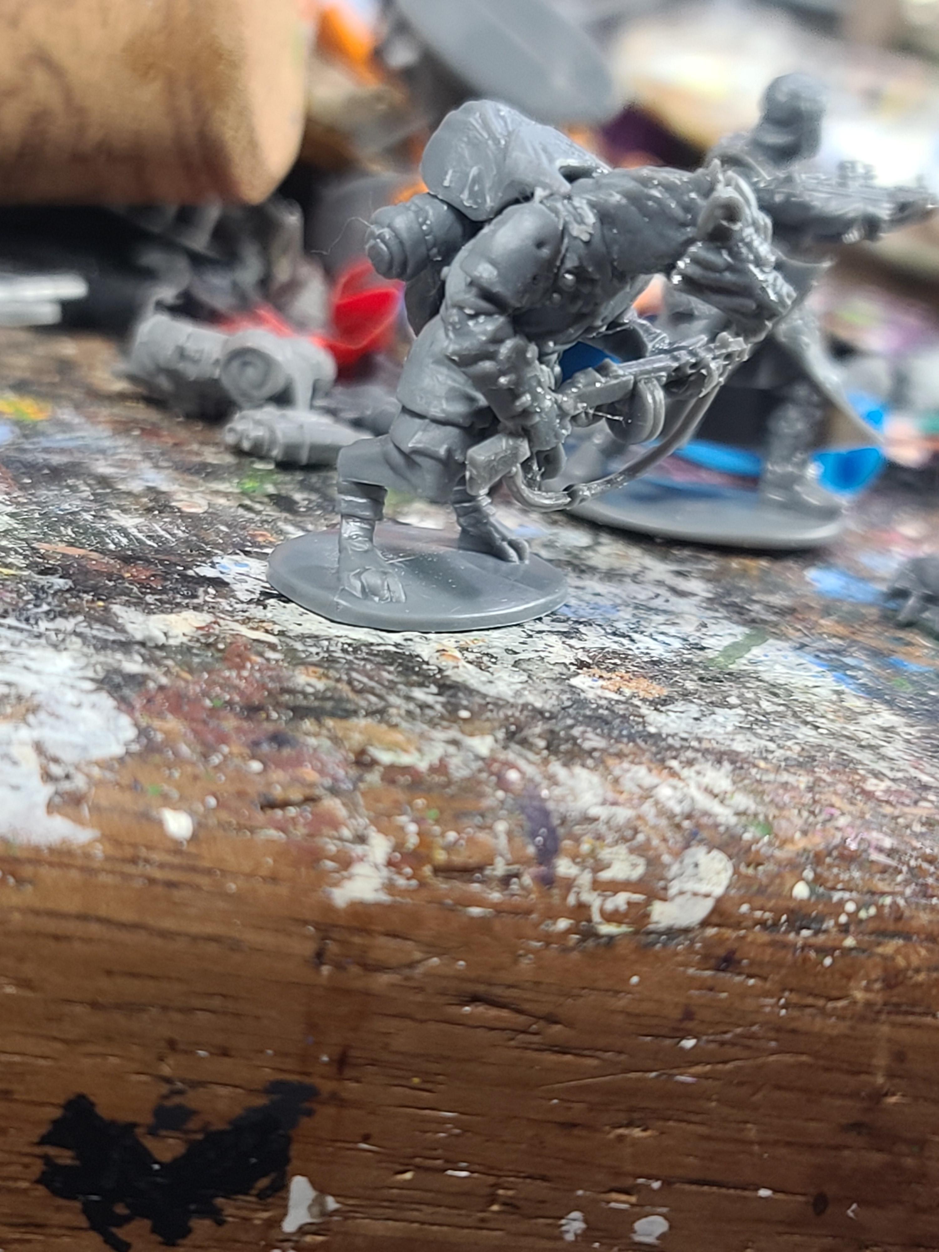 Gnoll, Hyena Man, Kitbash, North Star Military Figures, Warlord Games
