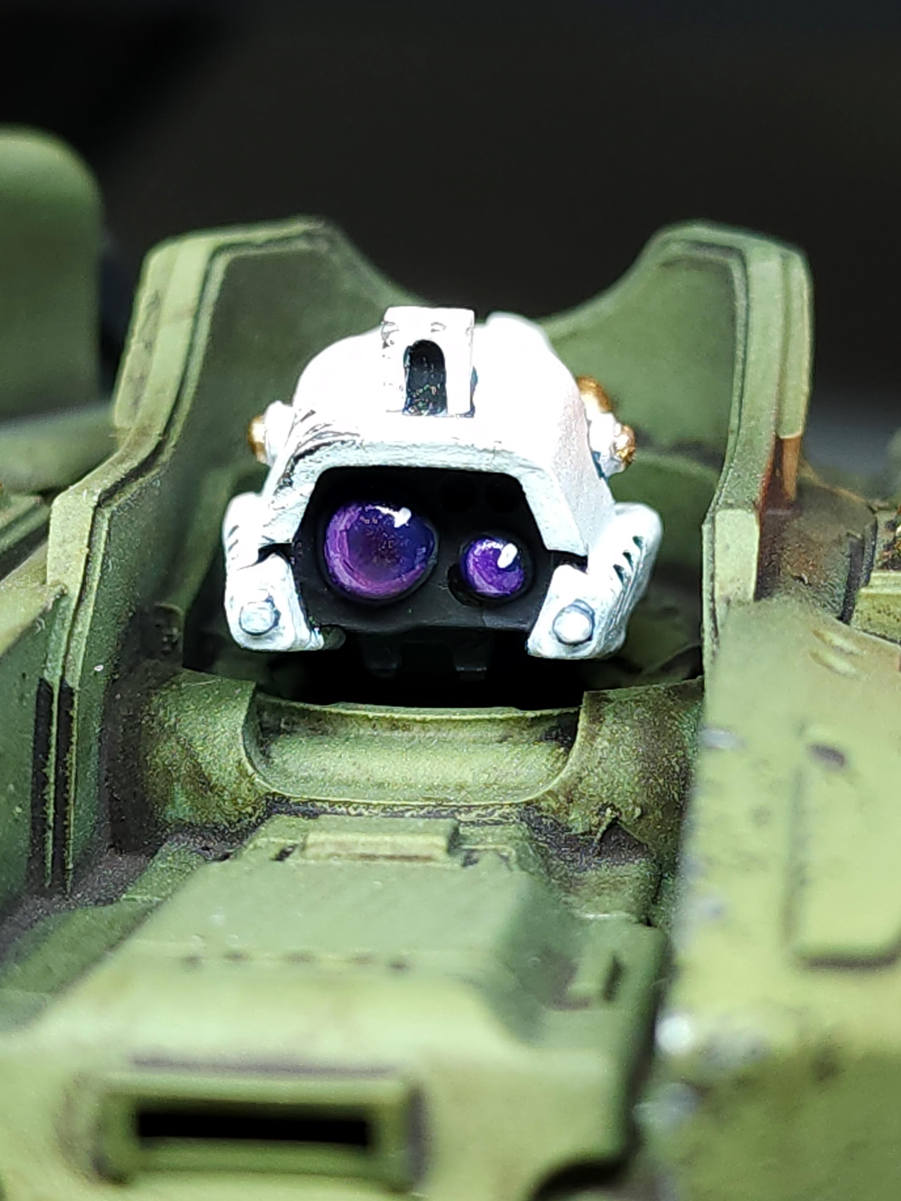 Battle Damage, Green, Kx139 Ta'unar Supremacy Armour, Lenses, Magnet, Swamp, Titan, Weathered