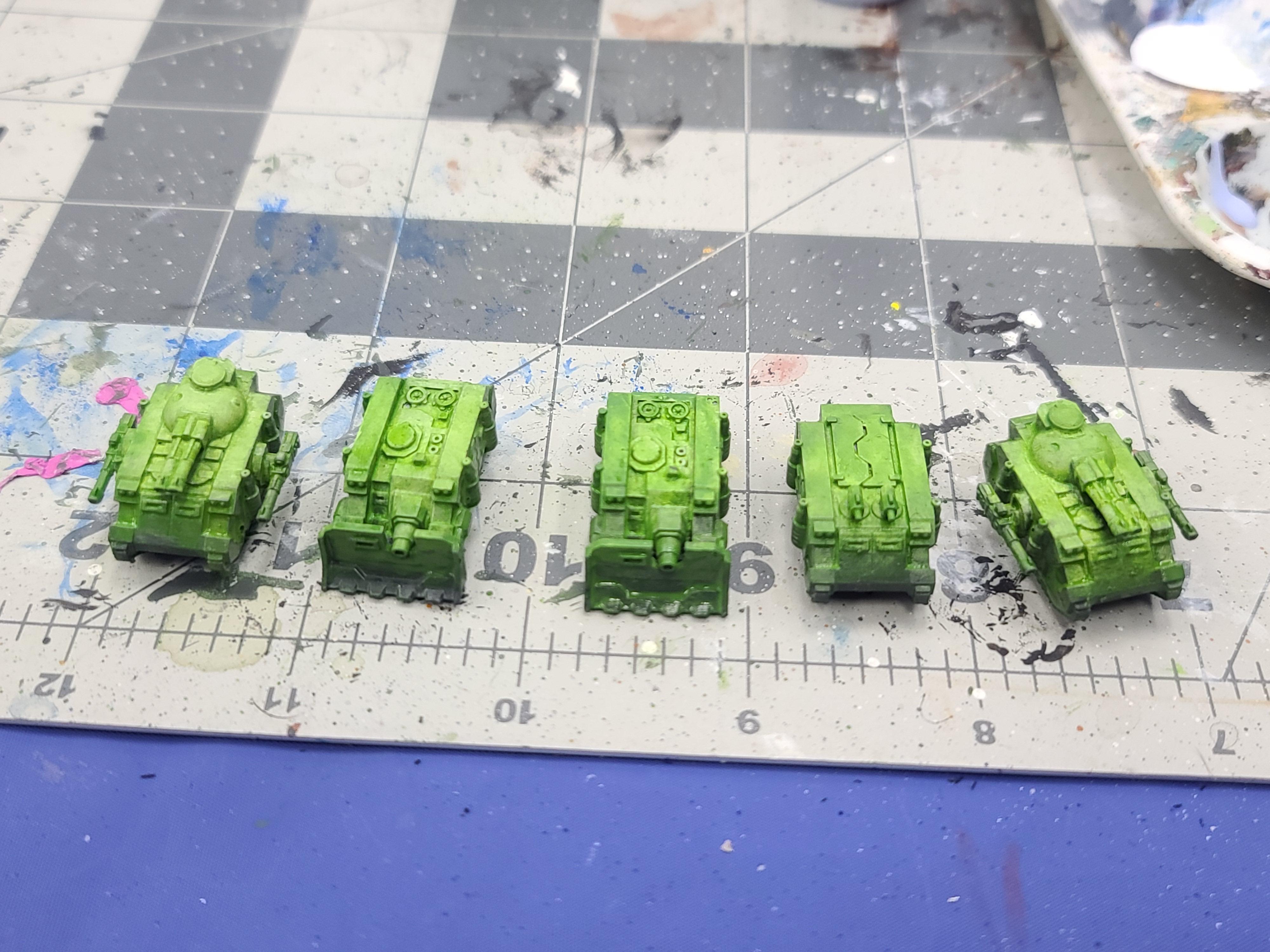 3d Prints, 6mm, Epic, Predator, Rhino, Salamanders, Space Marines, Vindicator