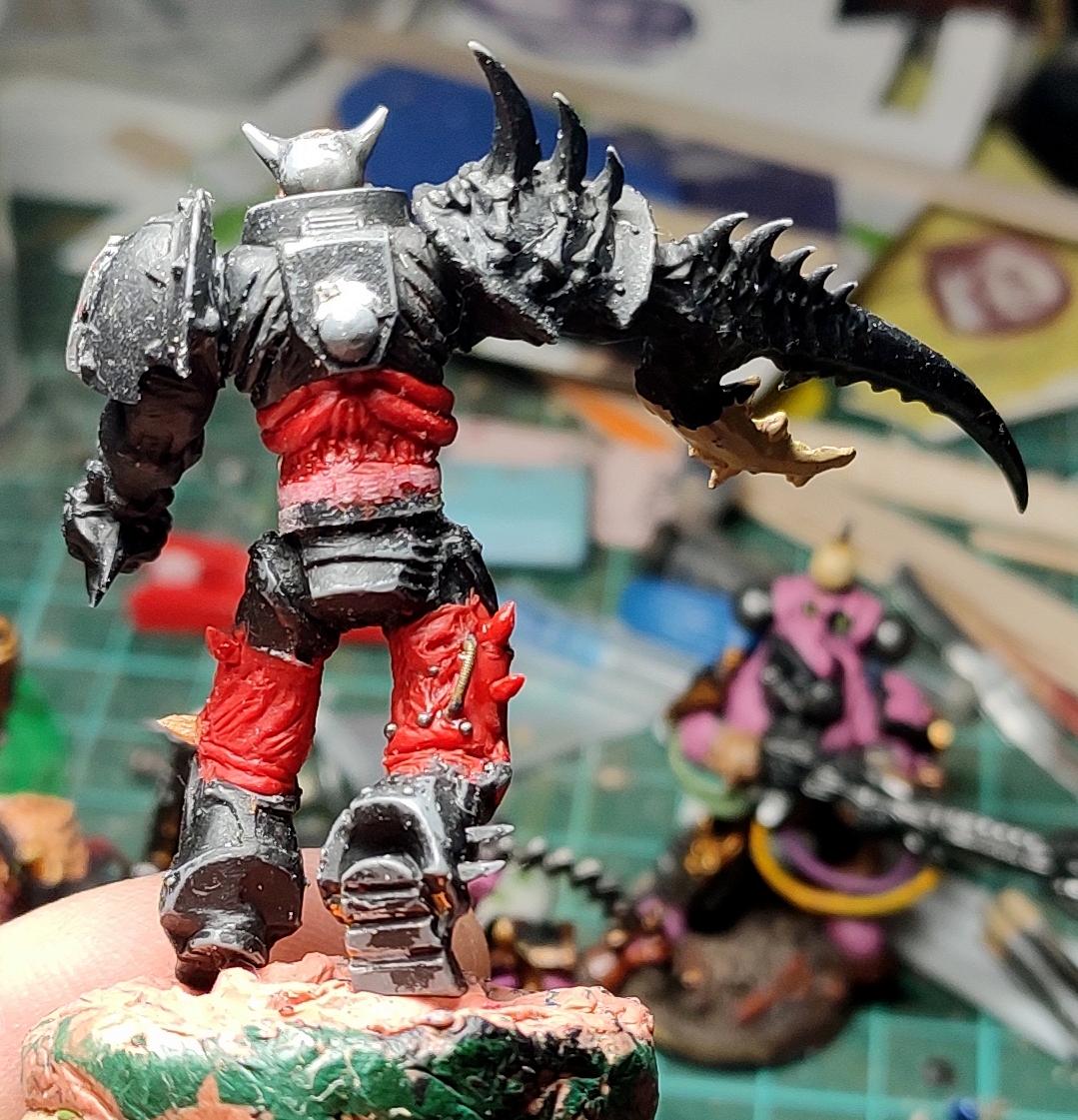 Chaos, Chaos Space Marines, Claw, Conversion, Emperor's Children, Heresy, Heretic Astartes, Infantry, Kitbash, Perfection Or Death, Possessed, Putty, Sculpting, Slaanesh, Traitor Legions, Upscale, Warhammer 40,000