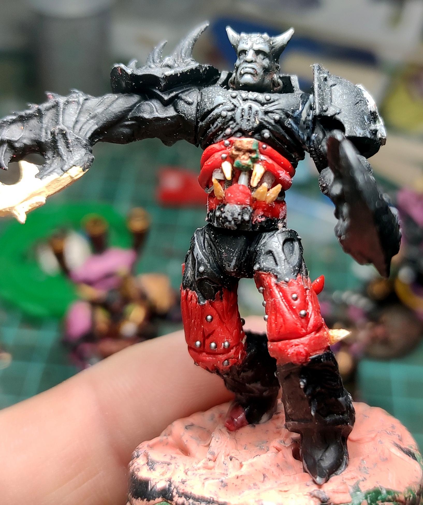 Chaos, Chaos Space Marines, Claw, Conversion, Emperor's Children, Heresy, Heretic Astartes, Infantry, Kitbash, Maw, Perfection Or Death, Possessed, Putty, Sculpting, Slaanesh, Traitor Legions, Upscale, Warhammer 40,000