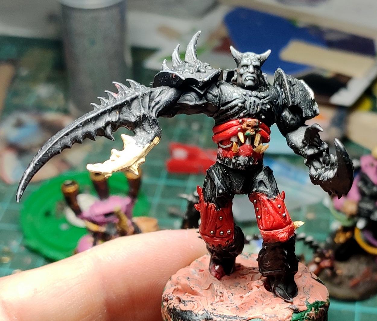Chaos, Chaos Space Marines, Claw, Conversion, Emperor's Children, Heresy, Heretic Astartes, Infantry, Kitbash, Maw, Perfection Or Death, Possessed, Putty, Sculpting, Slaanesh, Traitor Legions, Upscale, Warhammer 40,000