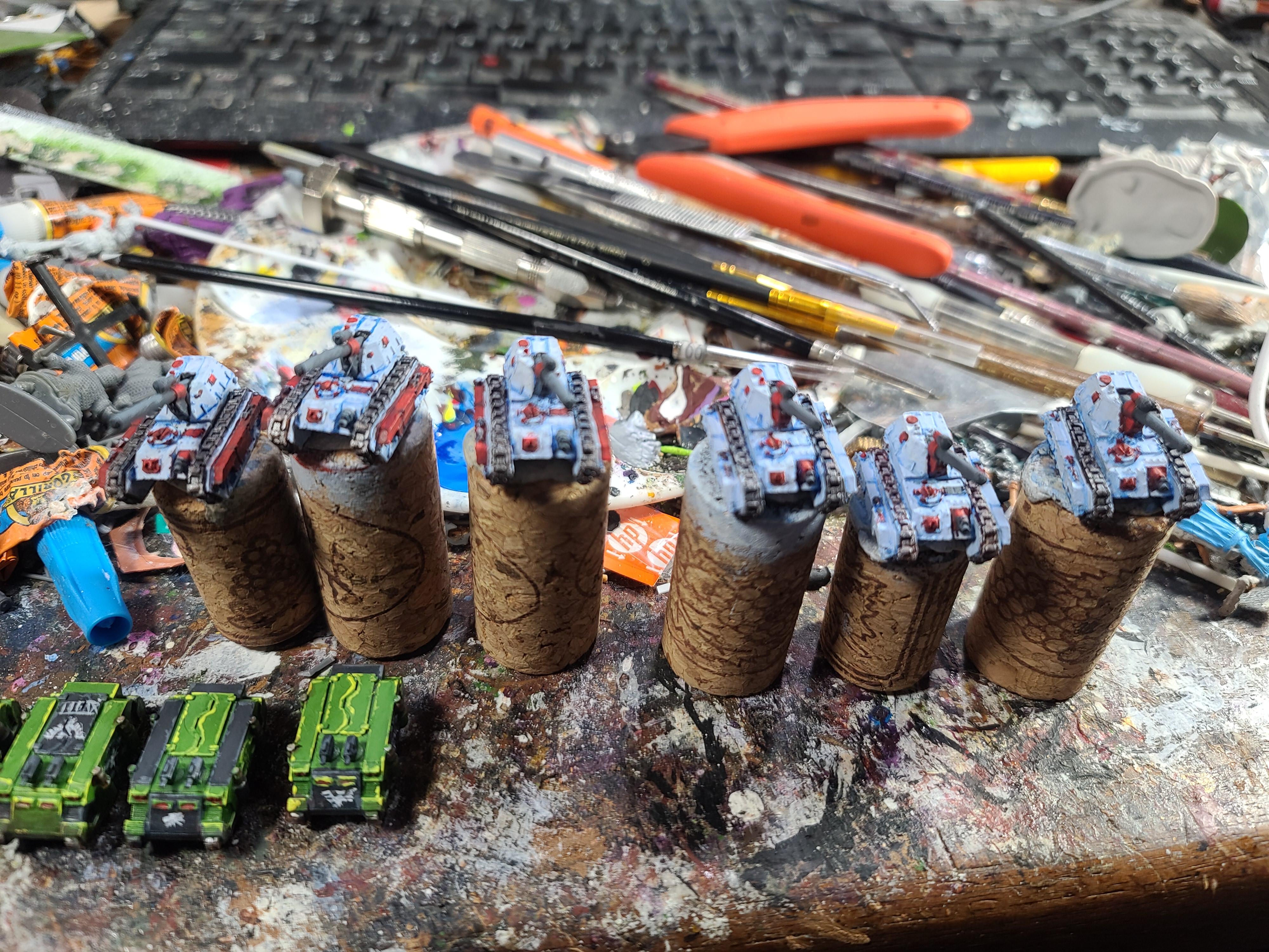 6mm, Basilisks, Epic, Games Workshop, Imperial Guard, Oldhammer, Steel Legion, Tank, Warhammer 40,000