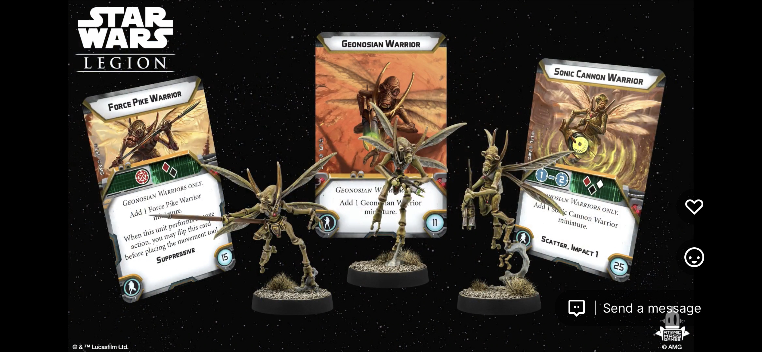 Geonosian upgrades
