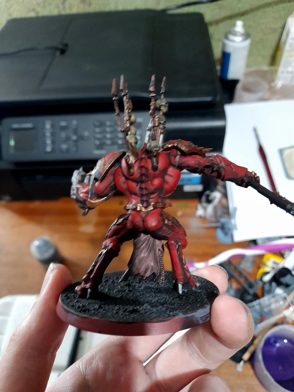 Chaos, Chaos Space Marines, Daemon Prince, Daemons