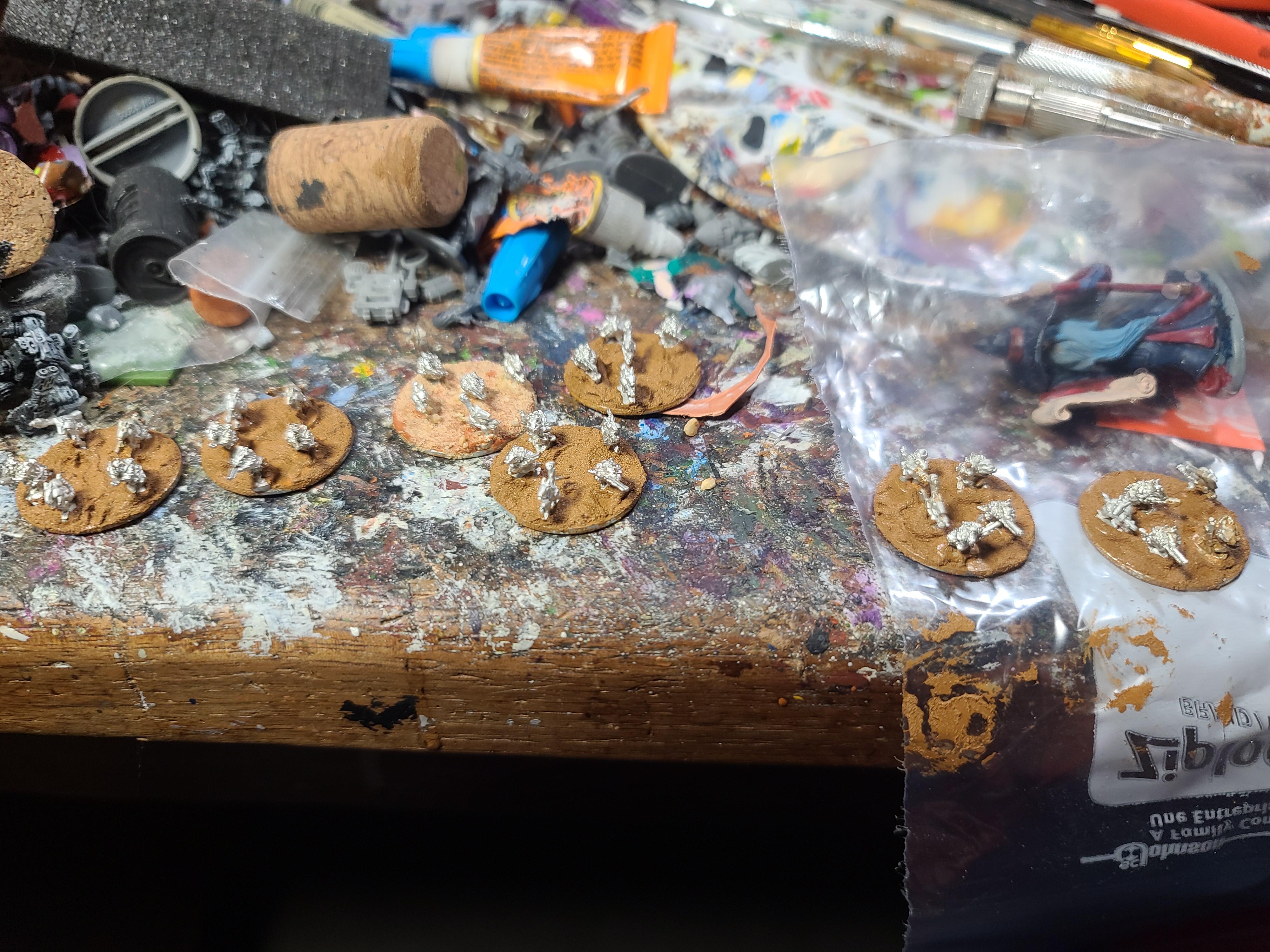 6mm, Epic, Imperial Guard, Microworld Games, Rat, Ratkin, Ratlings With Gatlings, Warhammer 40,000