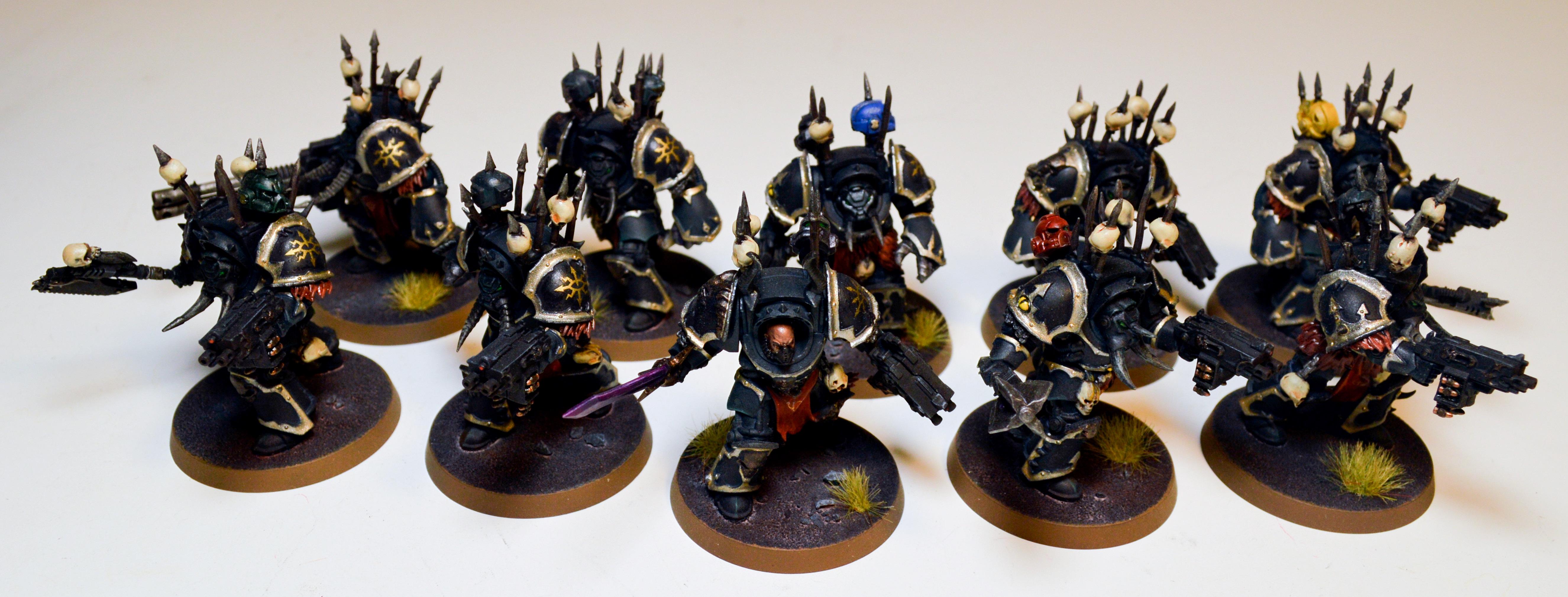 Black Legion, Chaos, Chaos Space Marines, Terminator Armor