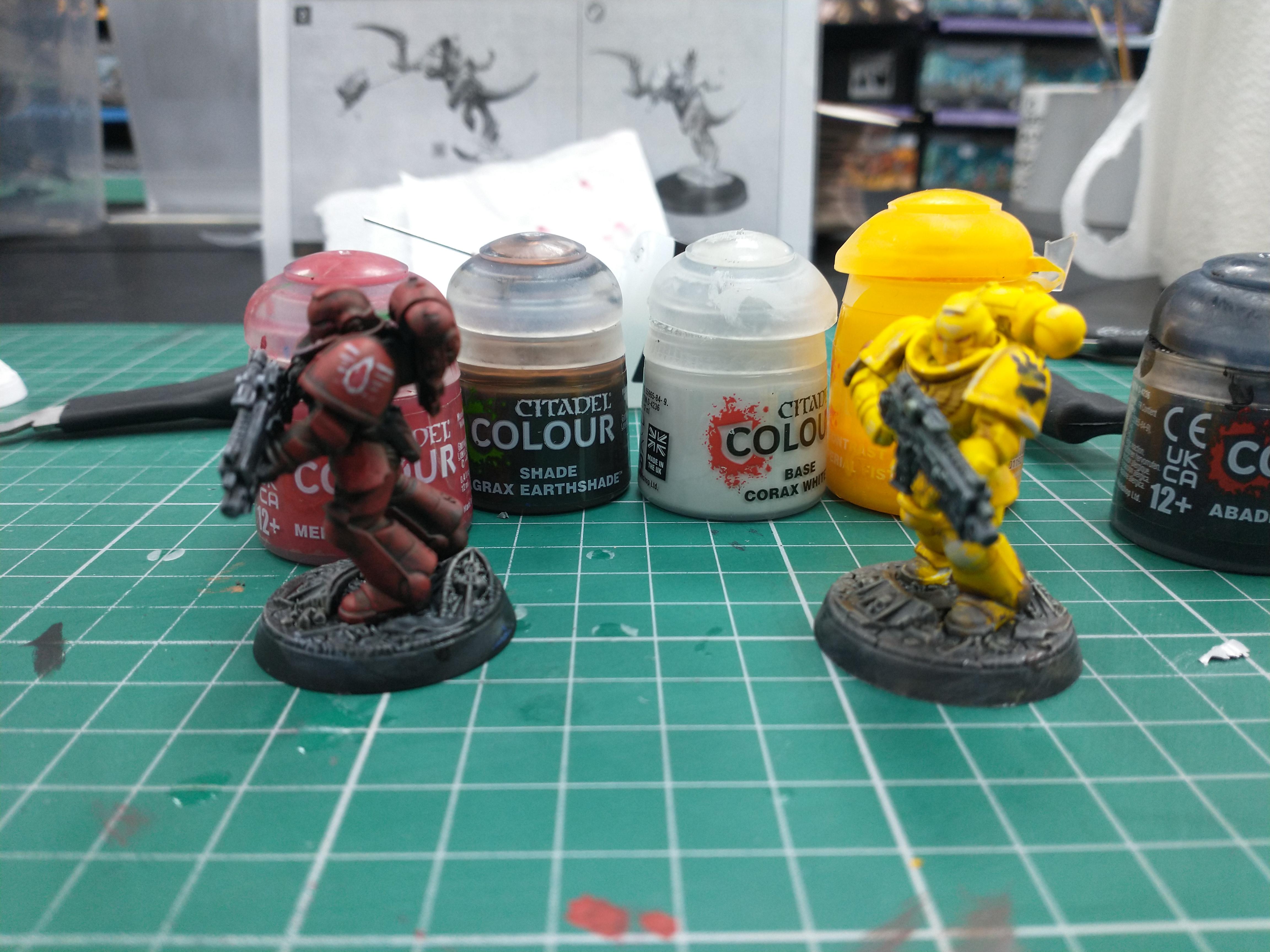 Speed painting marines b