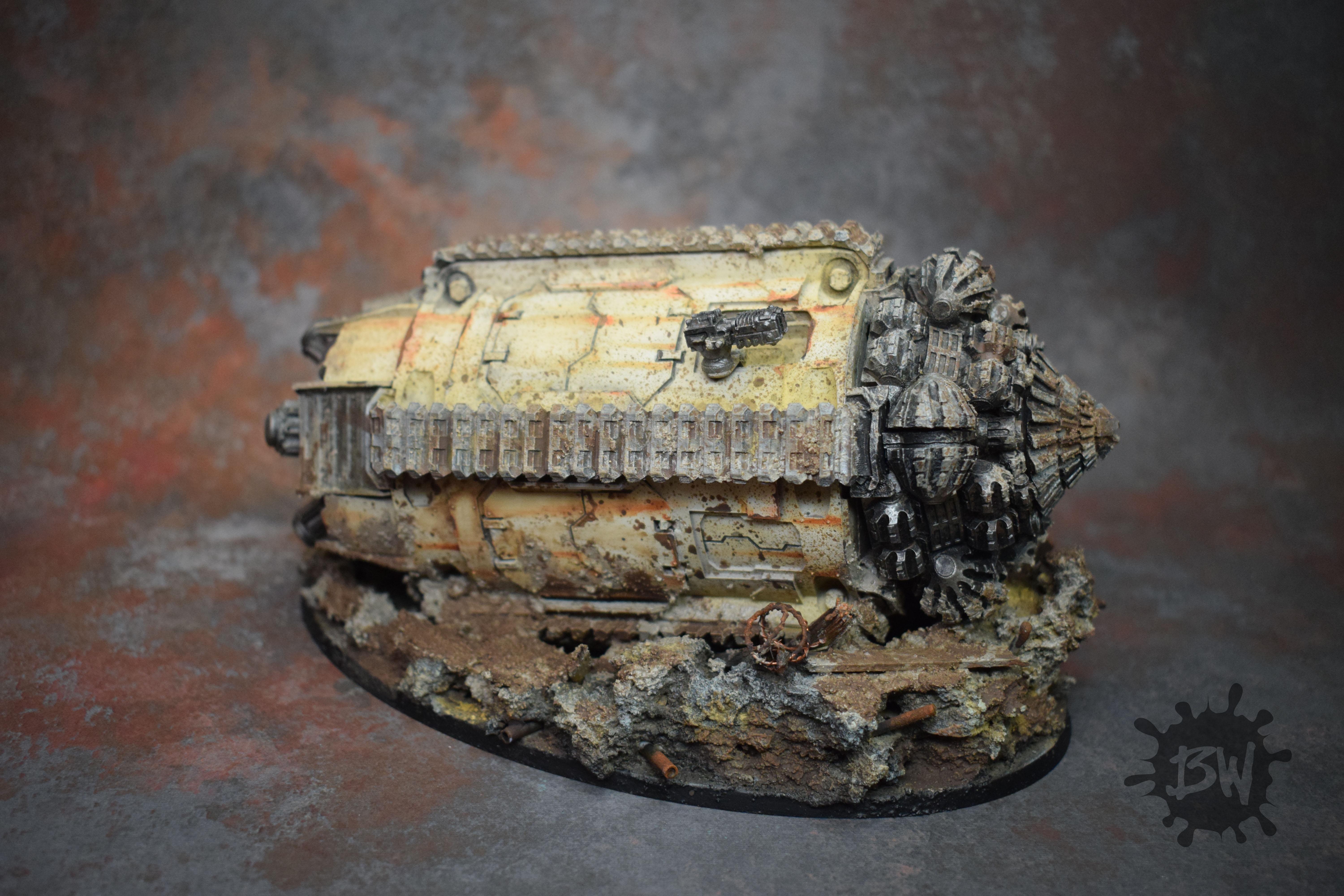 30k, Bw, Games Workshop, Terrax Pattern Termite Assault Drill, Warhammer 40,000, Warhammer Fantasy