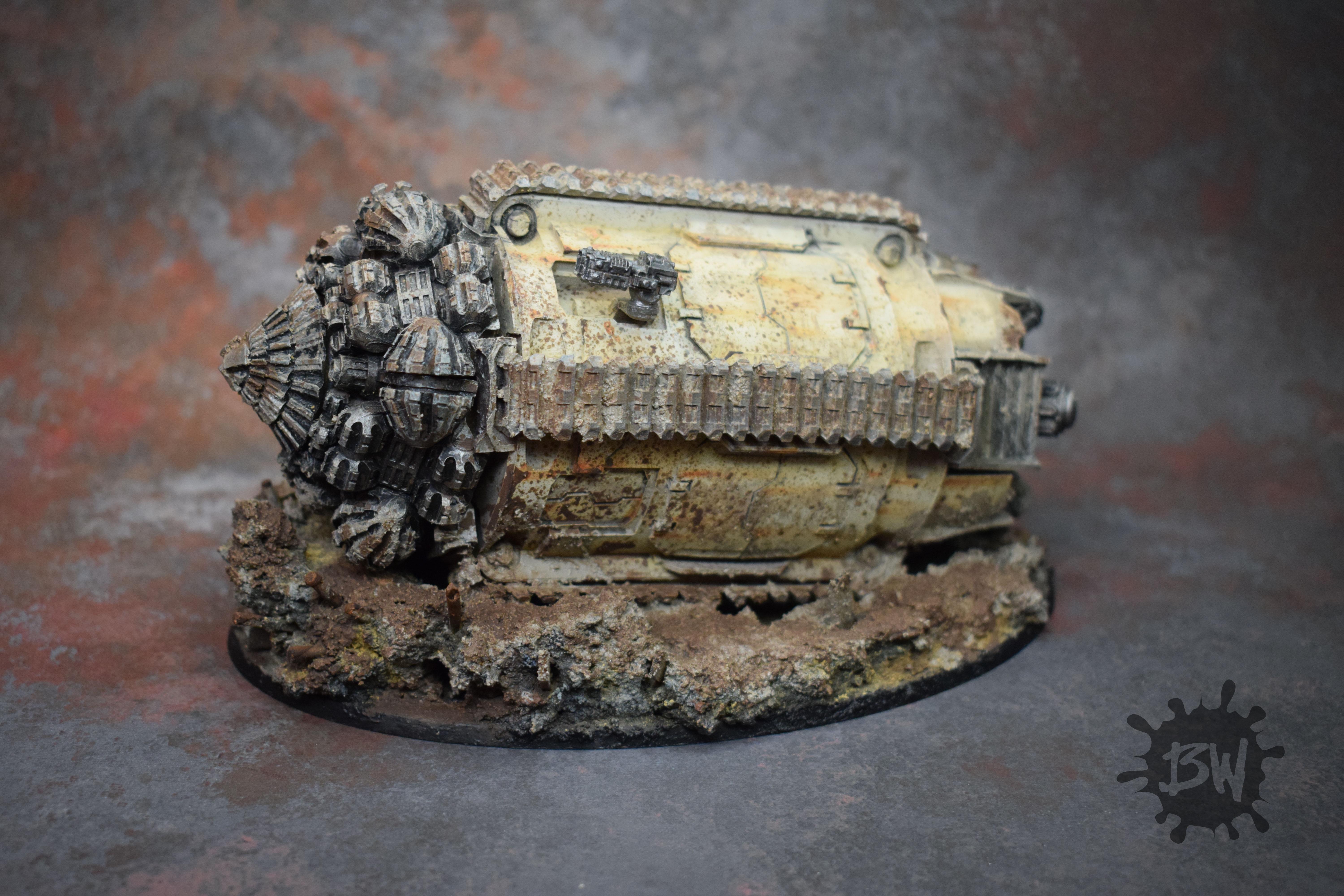 30k, Bw, Games Workshop, Terrax Pattern Termite Assault Drill, Warhammer 40,000, Warhammer Fantasy