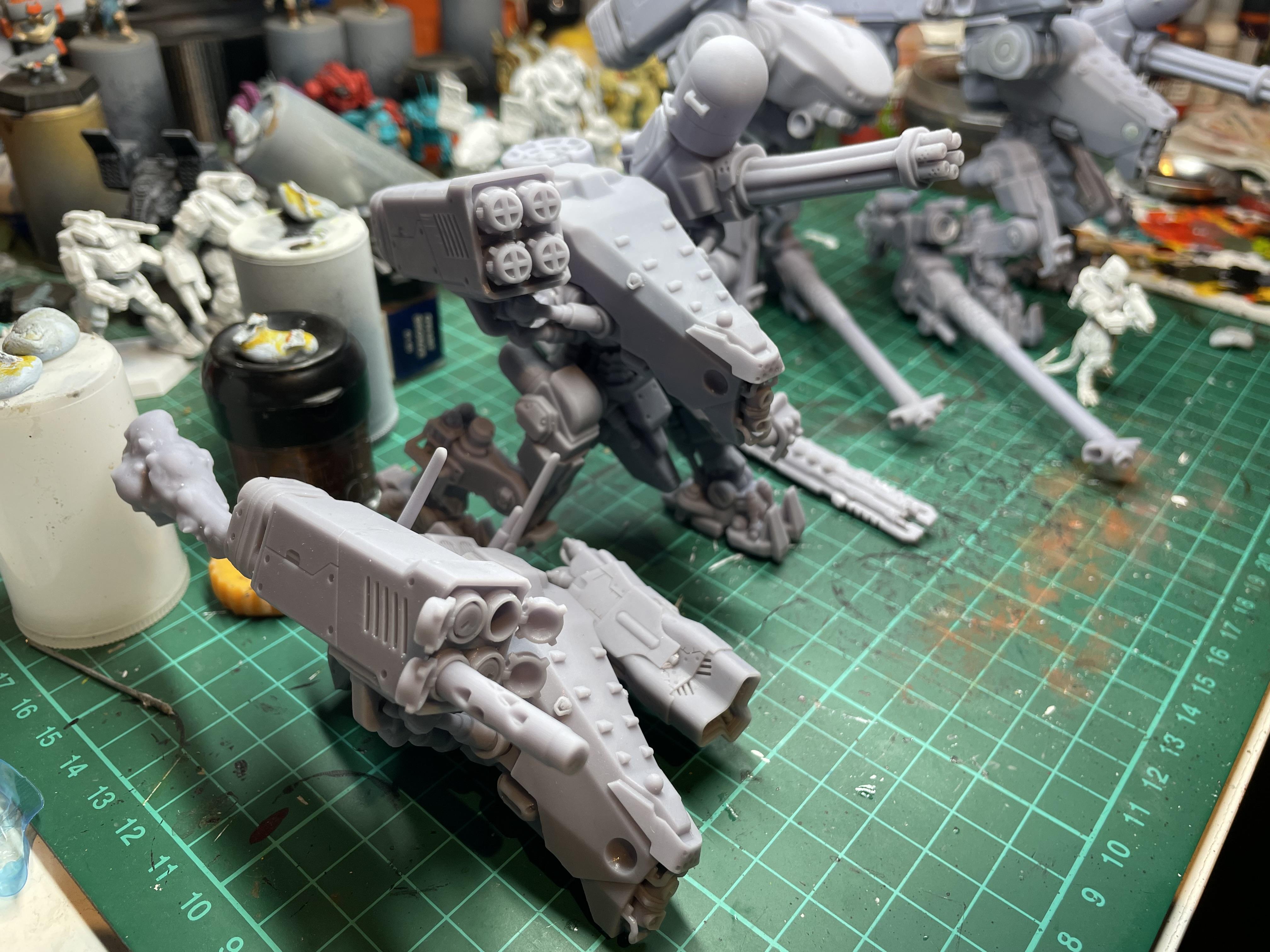 3d Print, Modular Mechs