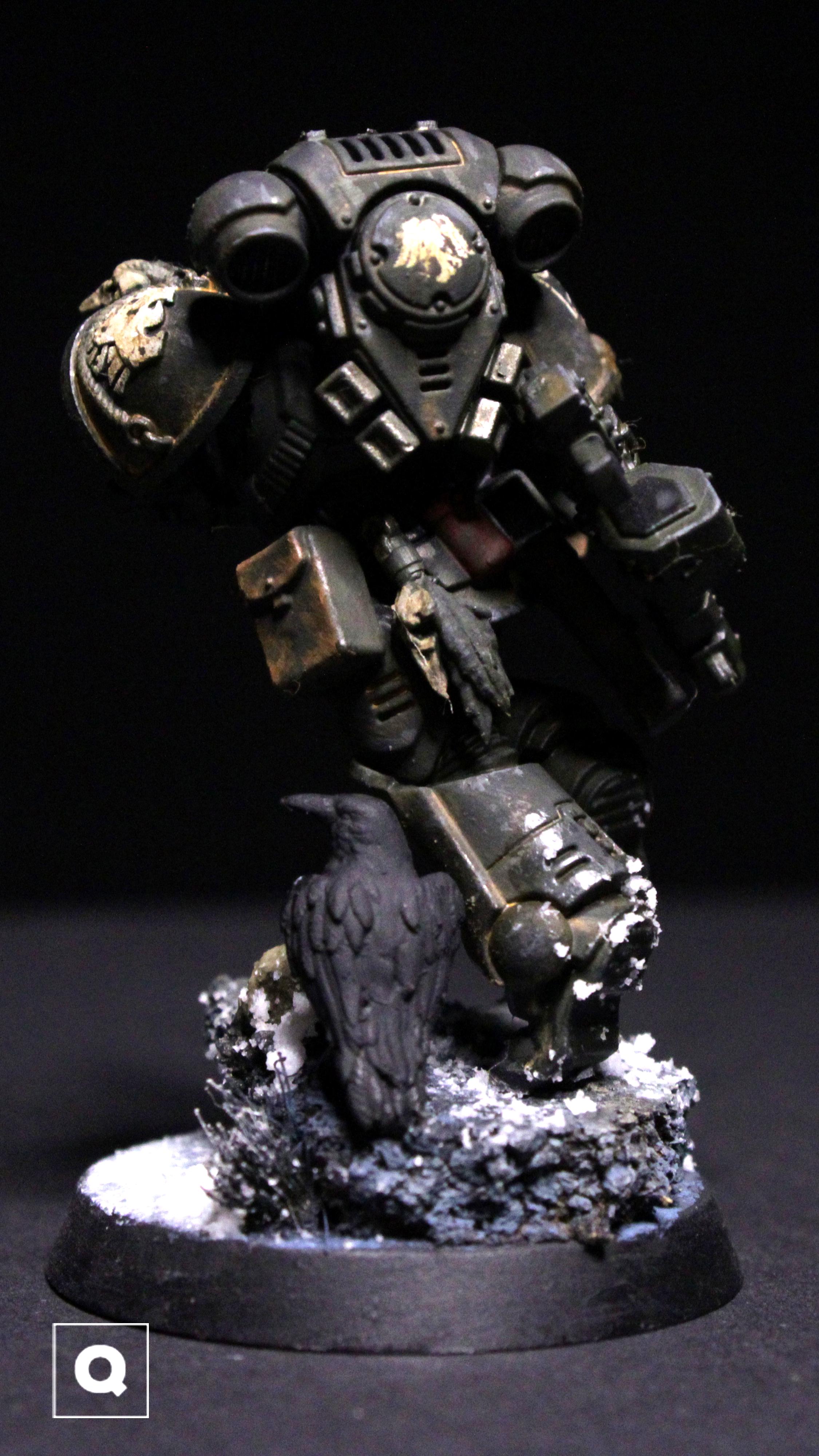 Black Armor, Grimdark, Guard, Raven, Raven Guard, Sneaky, Space Marines