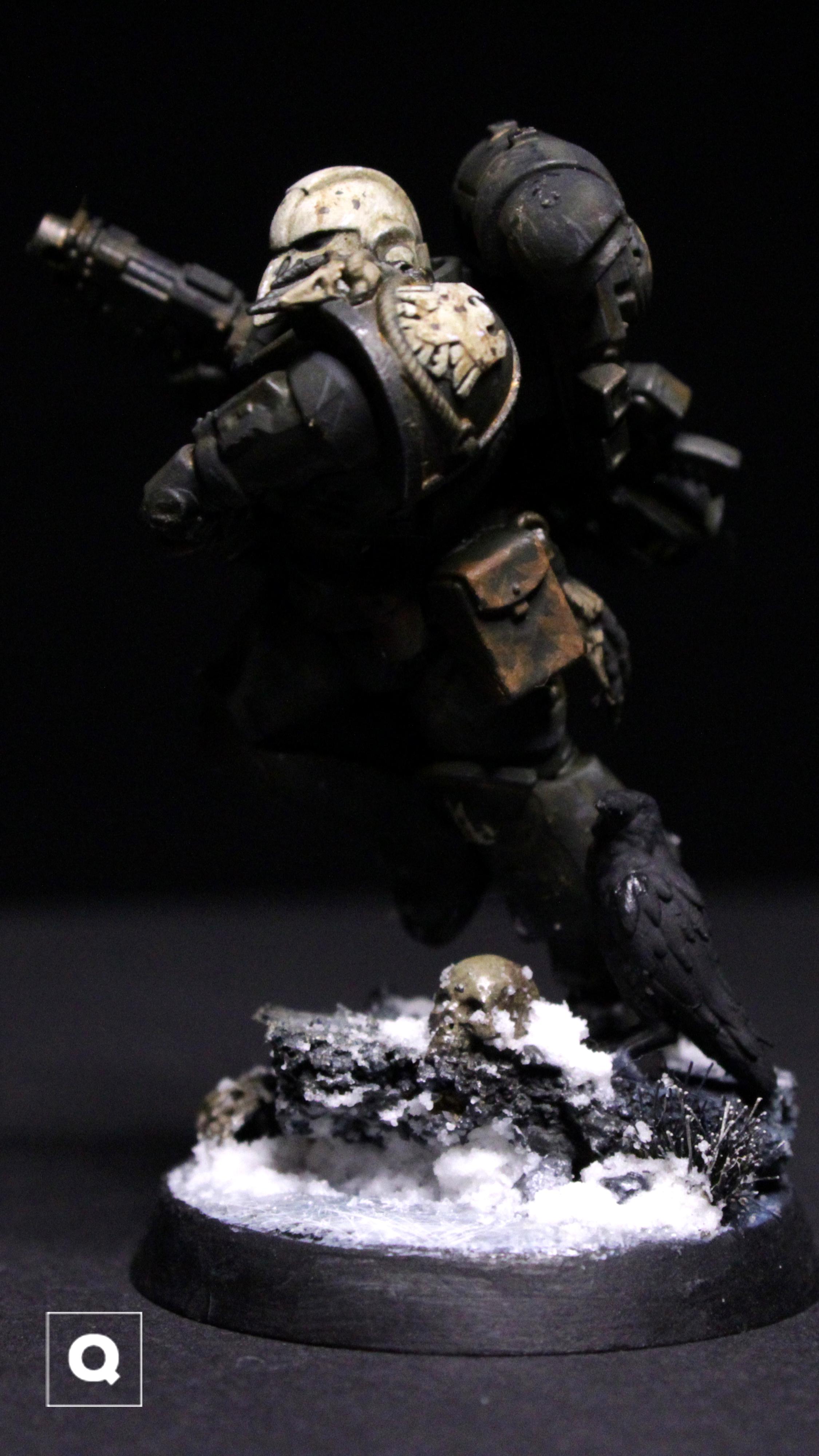 Black Armor, Grimdark, Guard, Raven, Raven Guard, Sneaky, Space Marines