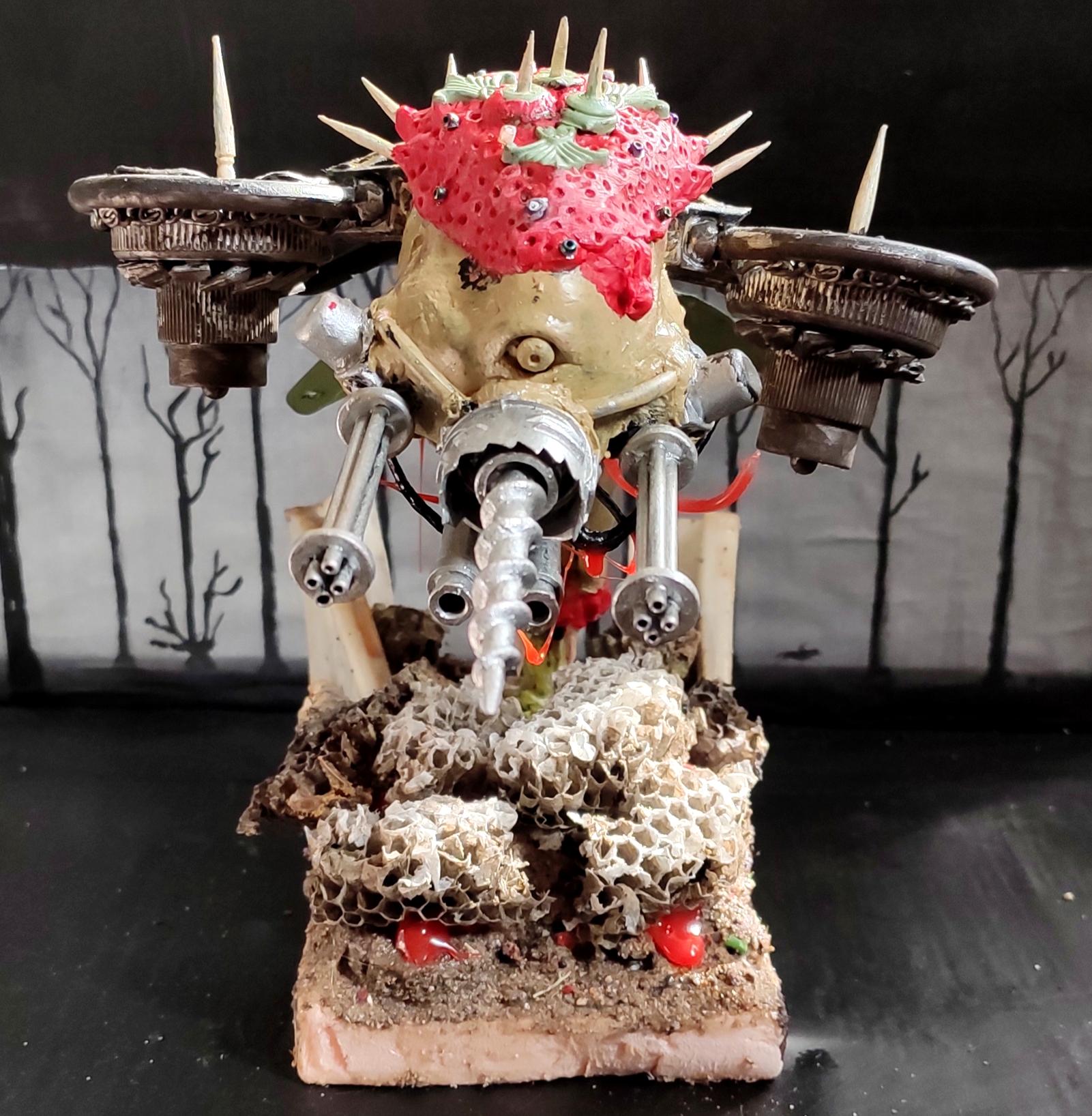 Blight, Chaos, Chaos Space Marines, Conversion, Daemon Engine, Death Guard, Decay, Disease, Flyer, Heavy Support, Heldrake, Heresy, Heretic Astartes, Nurgle, Pestilence, Plague, Plague Dragon, Plague Marines, Rot, Scratch Build, Sculpting, Traitor Legions, Warhammer 40,000, Wasp Nest, Work In Progress