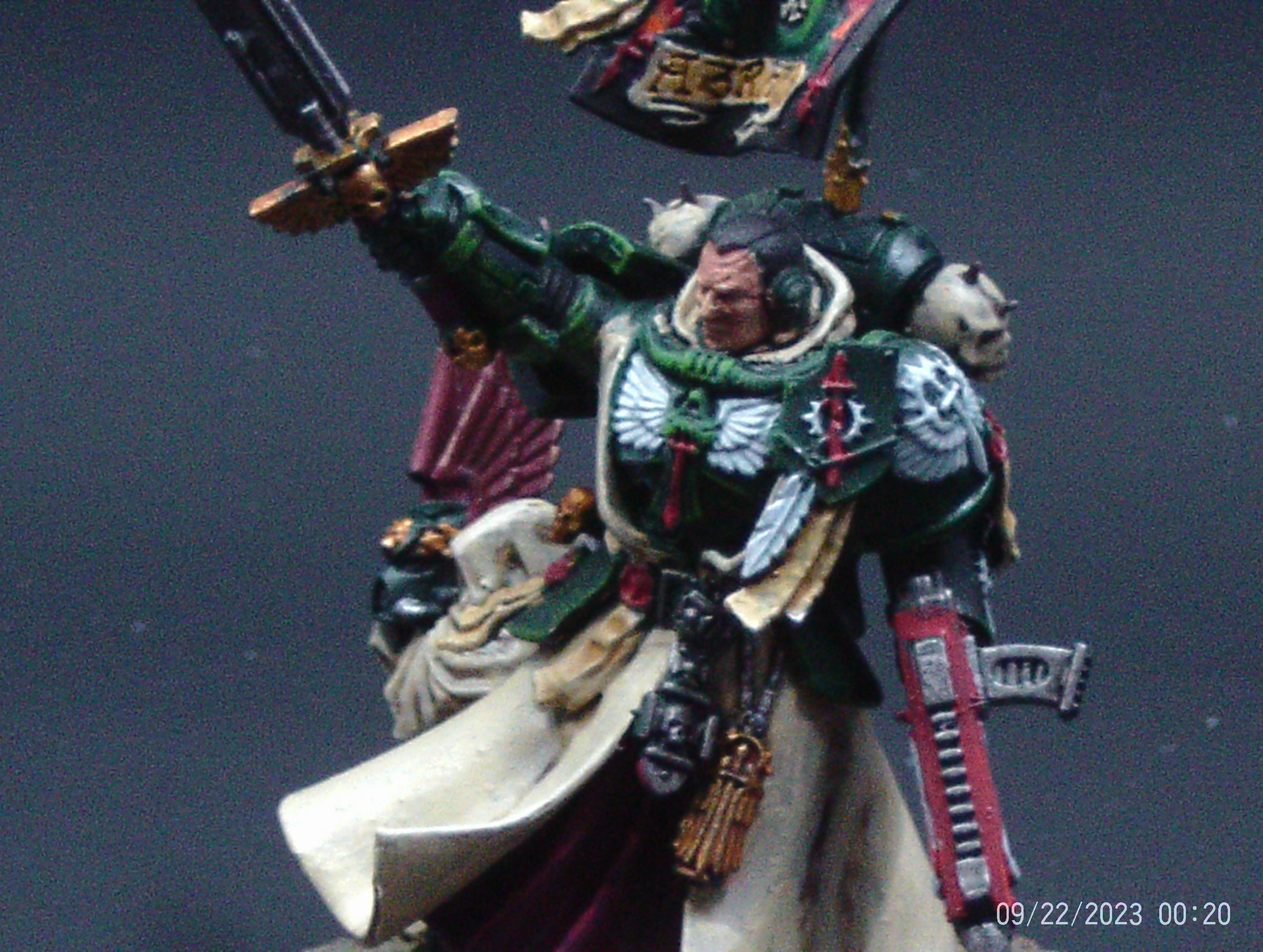 Angel, Azrael, Banner, Captain, Chapter, Dark, Leader, Master, Space, Space Marines, Watcher