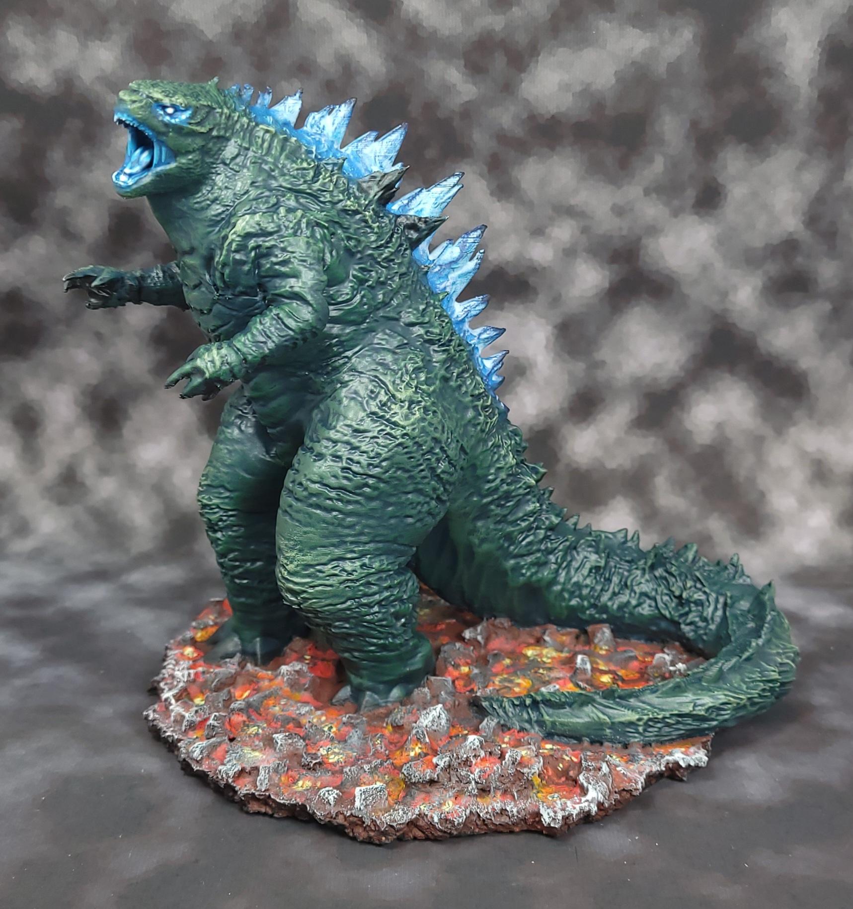 3d Print, Godzilla, Gojira, Kaiju, Monster