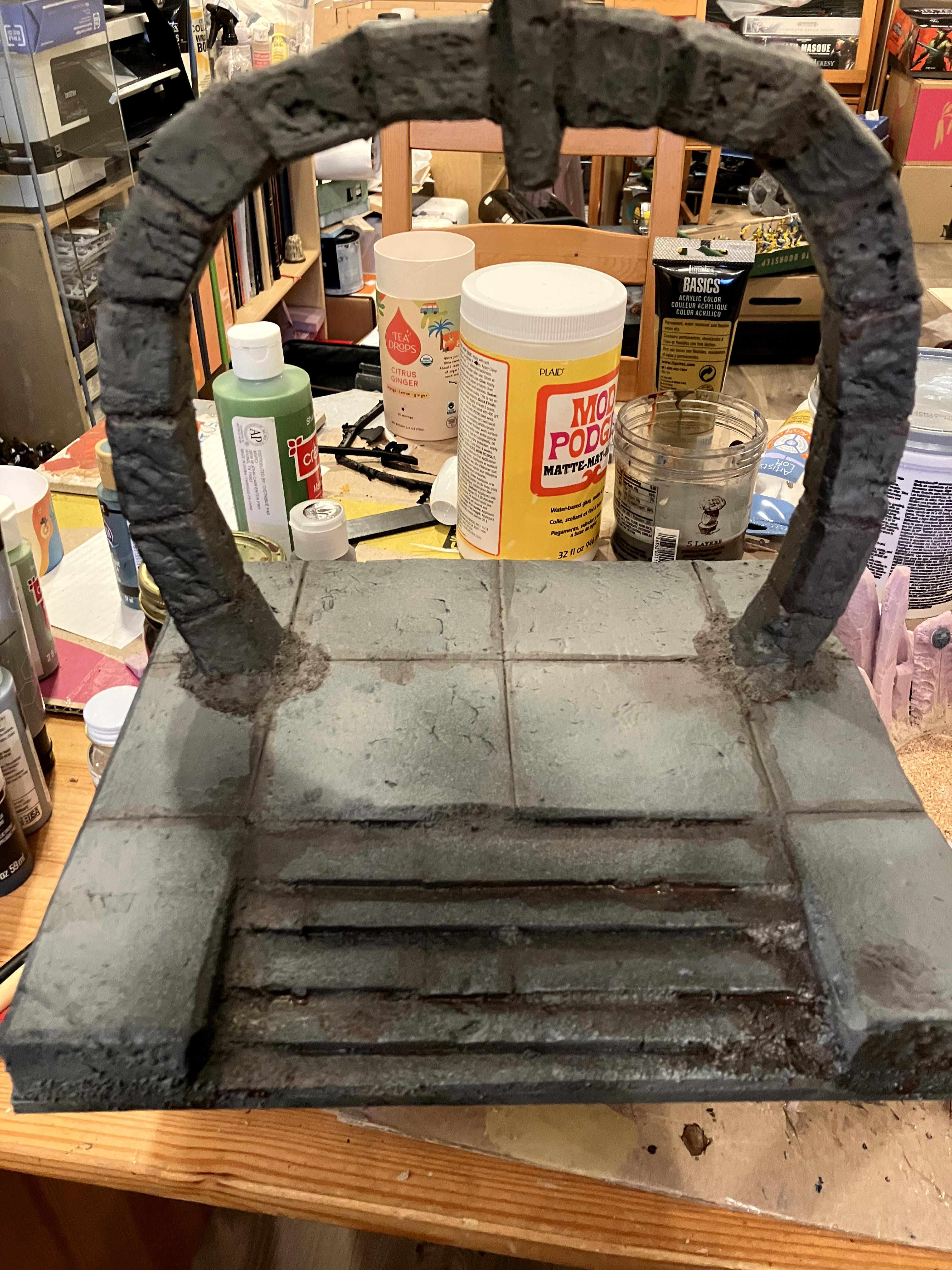 Display Board, Do-it-yourself, Foam, Industrial, Modular, Painted, Scratch Build, Terrain, Terrain Building, Warhammer 40k Terrain, Work In Progress