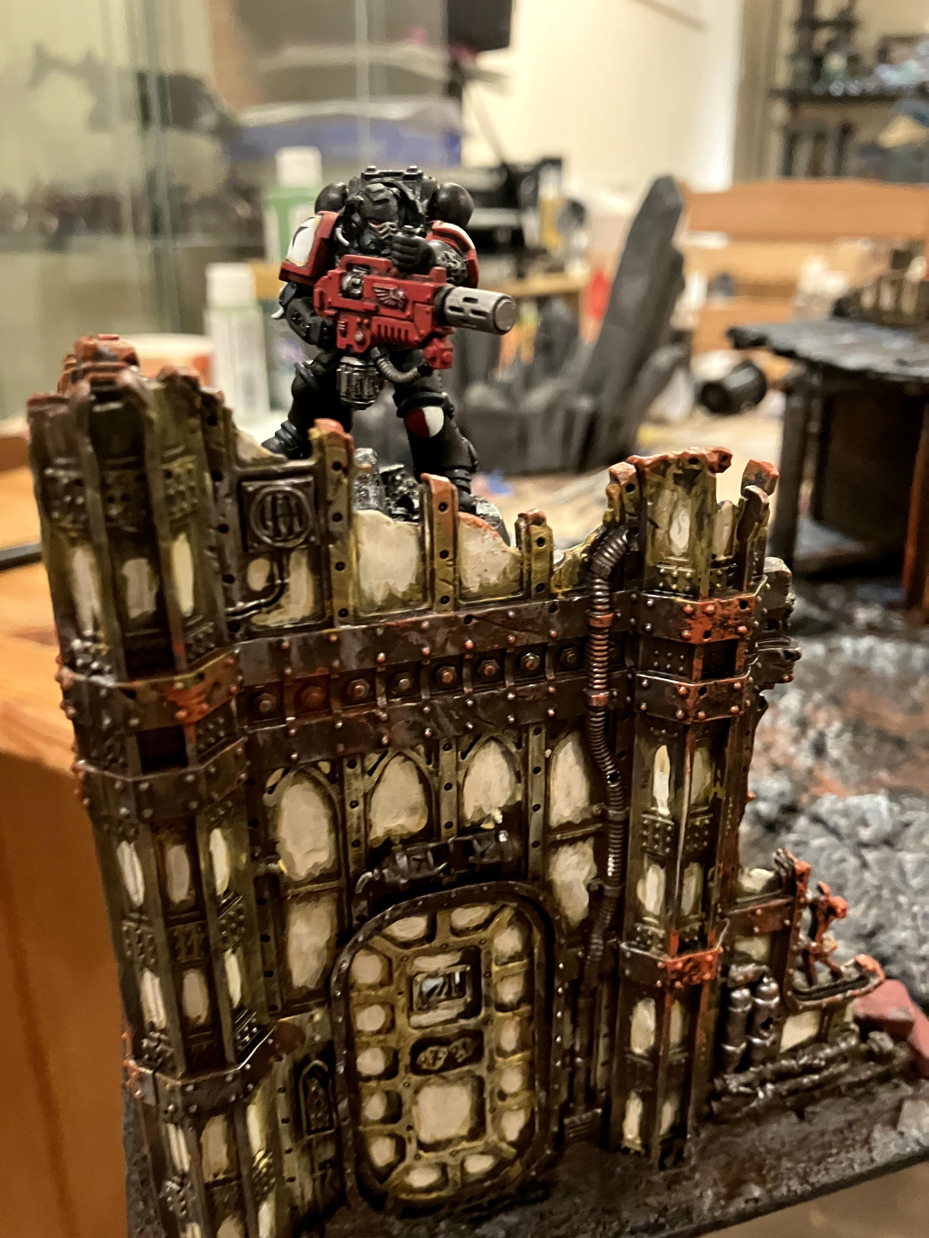 Display Board, Do-it-yourself, Industrial, Modular, Terrain, Terrain Building, Warhammer 40k Terrain, Work In Progress