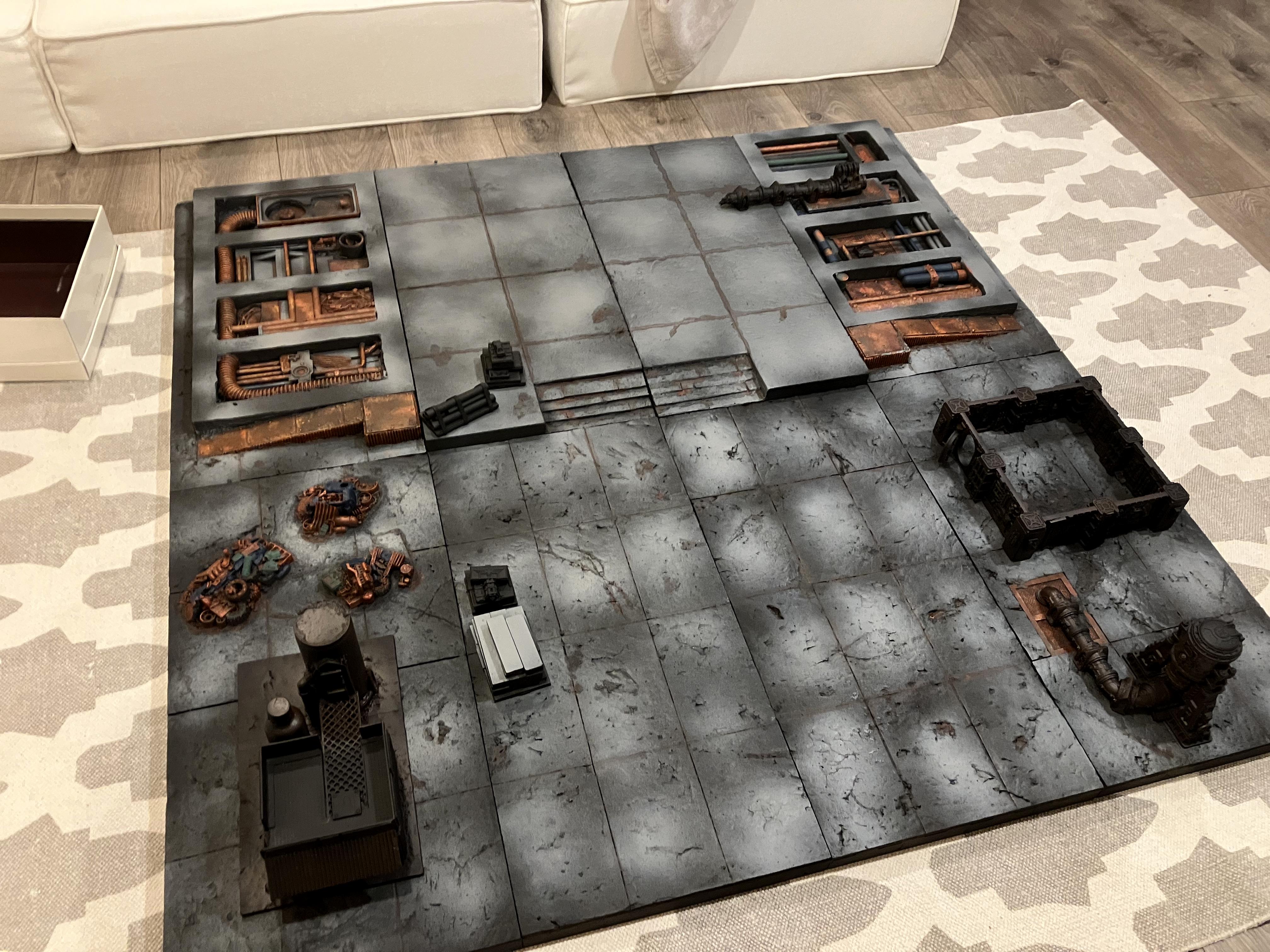 Do-it-yourself, Industrial, Mdf, Modular, Scratch Build, Terrain, Warhammer 40,000
