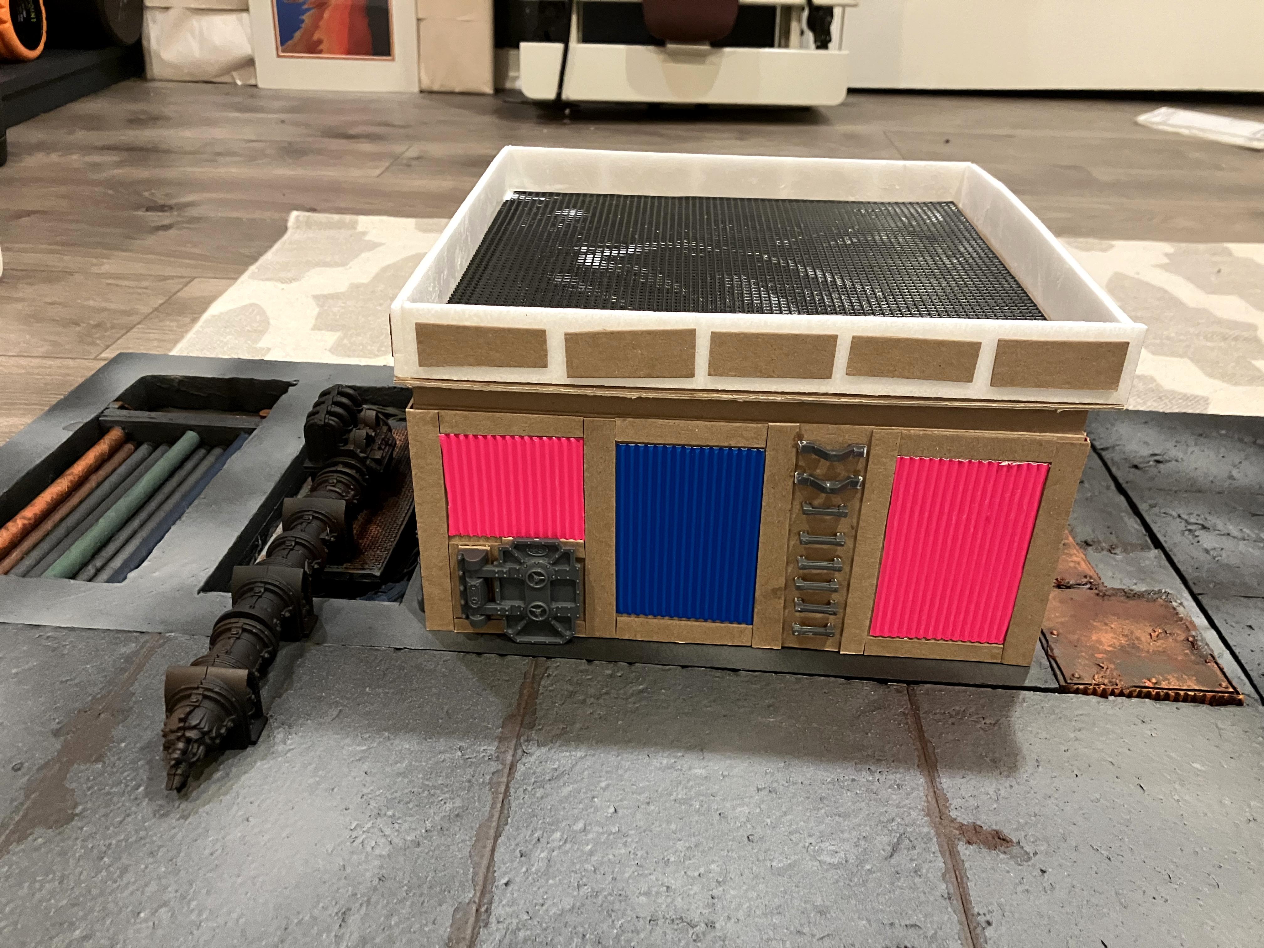 Do-it-yourself, Industrial, Mdf, Modular, Scratch Build, Terrain, Warhammer 40,000