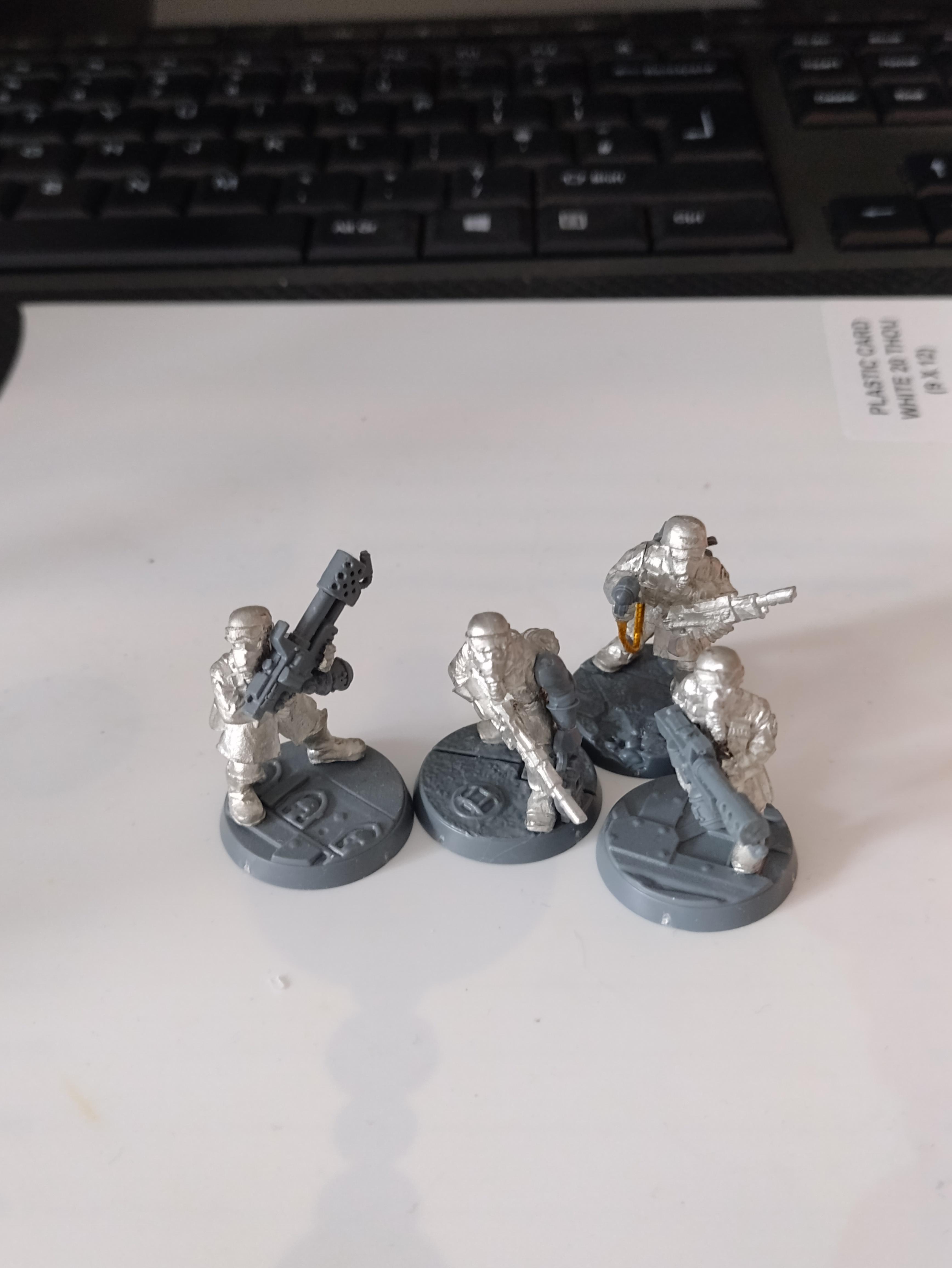 Armageddon, Combat Engineer, Conversion, Demolition Charge, Flamer, Jammer, Kill Team, Metal, Special Weapons Squad, Steel Legion, Stummer, Trooper