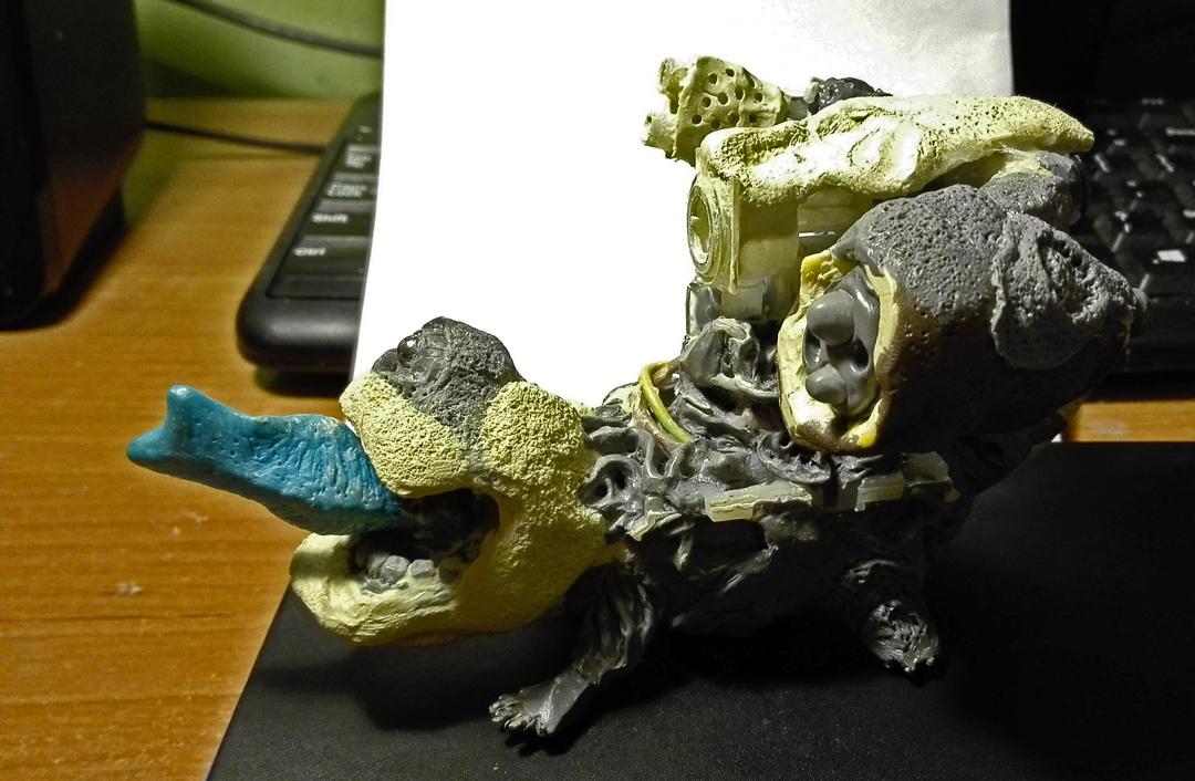Death Guard, Nurgle, The left side of the Myphitic Blight-hauler
