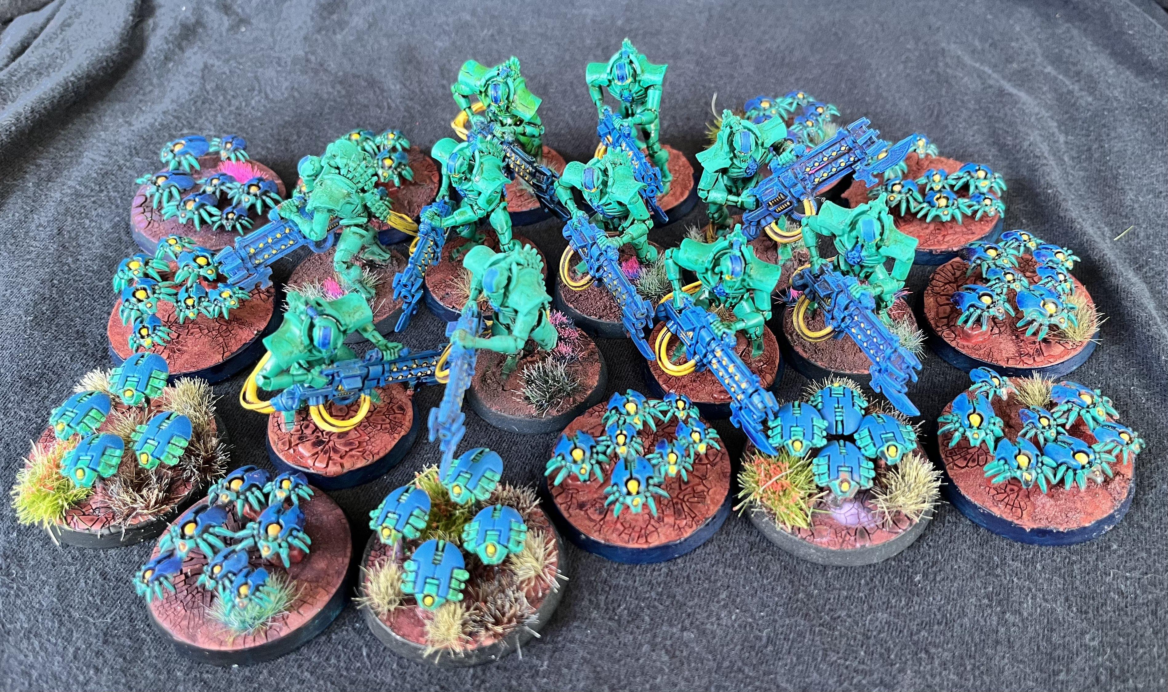 Immortals, Necrons, Scarabs