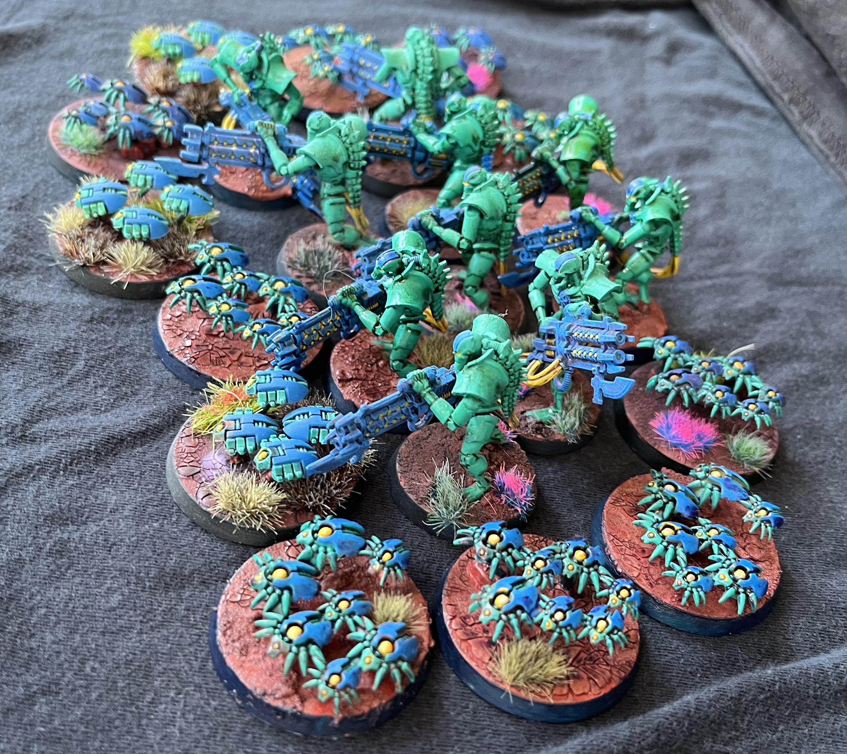 Immortals, Necrons, Scarabs