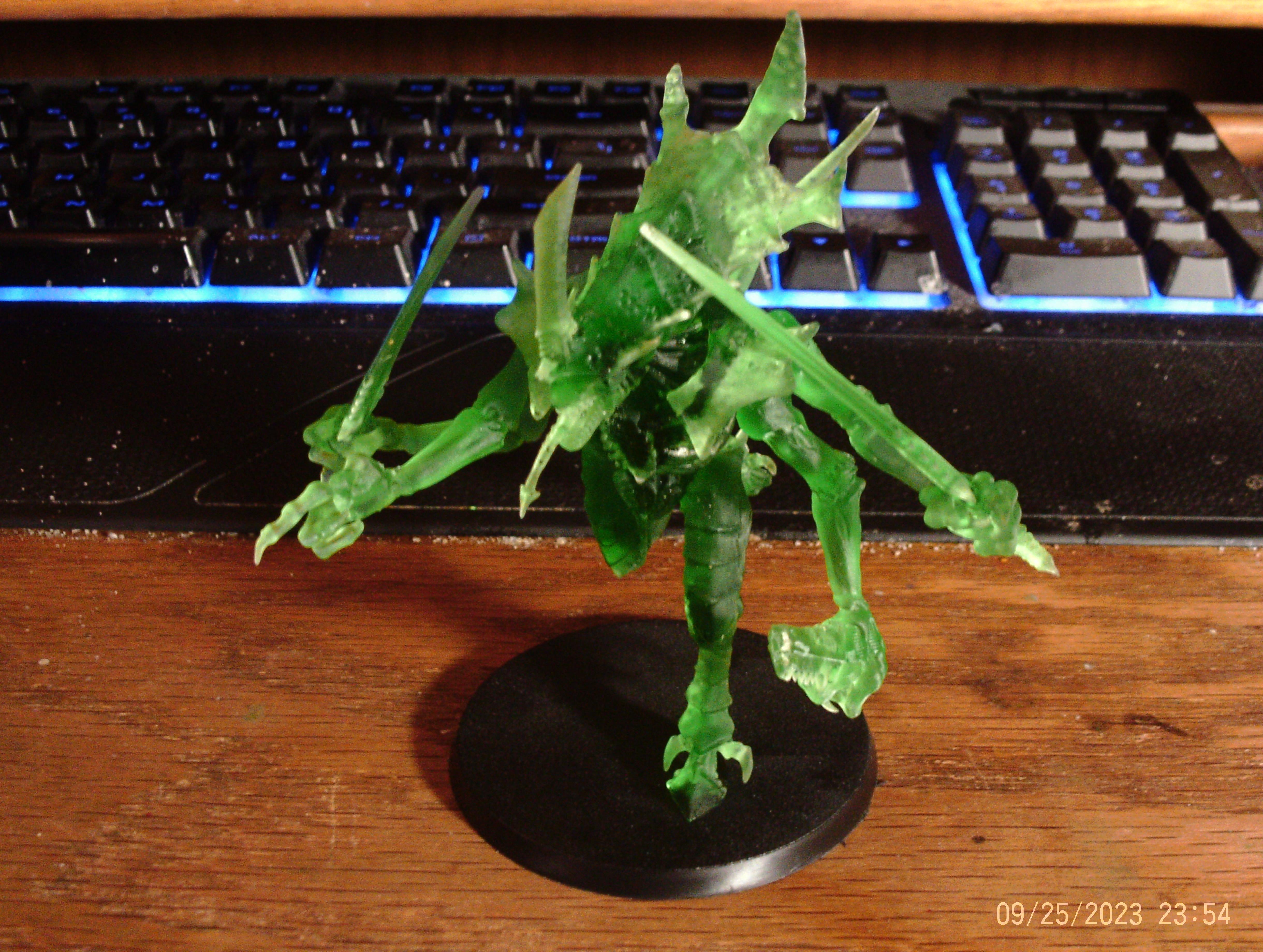 3D Printed Swarmlord assembled