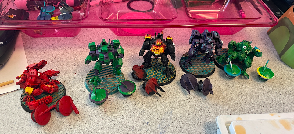 Matching drones to suits