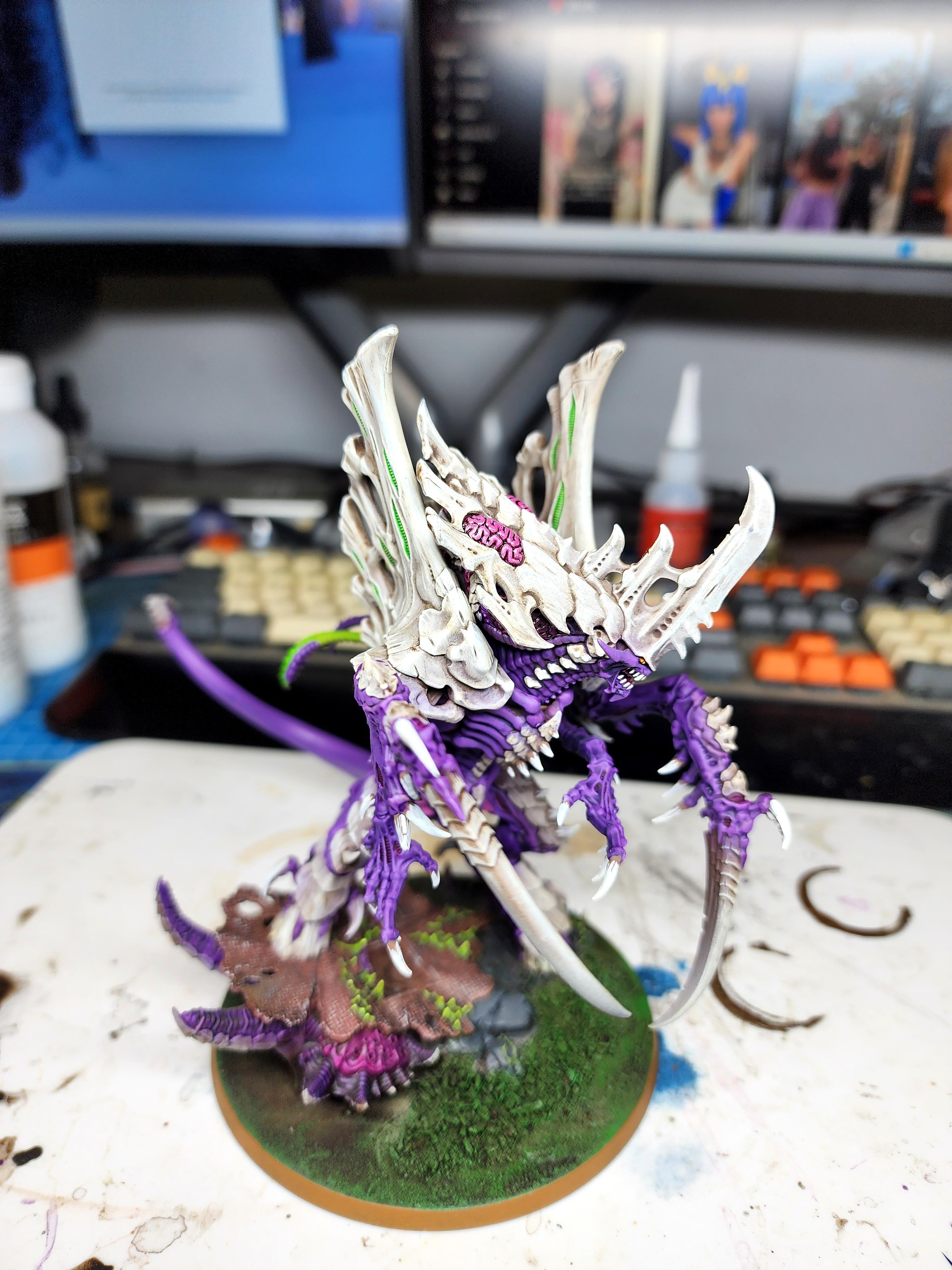 Bone, Norn Emissary, Purple, Tyranids, Wash
