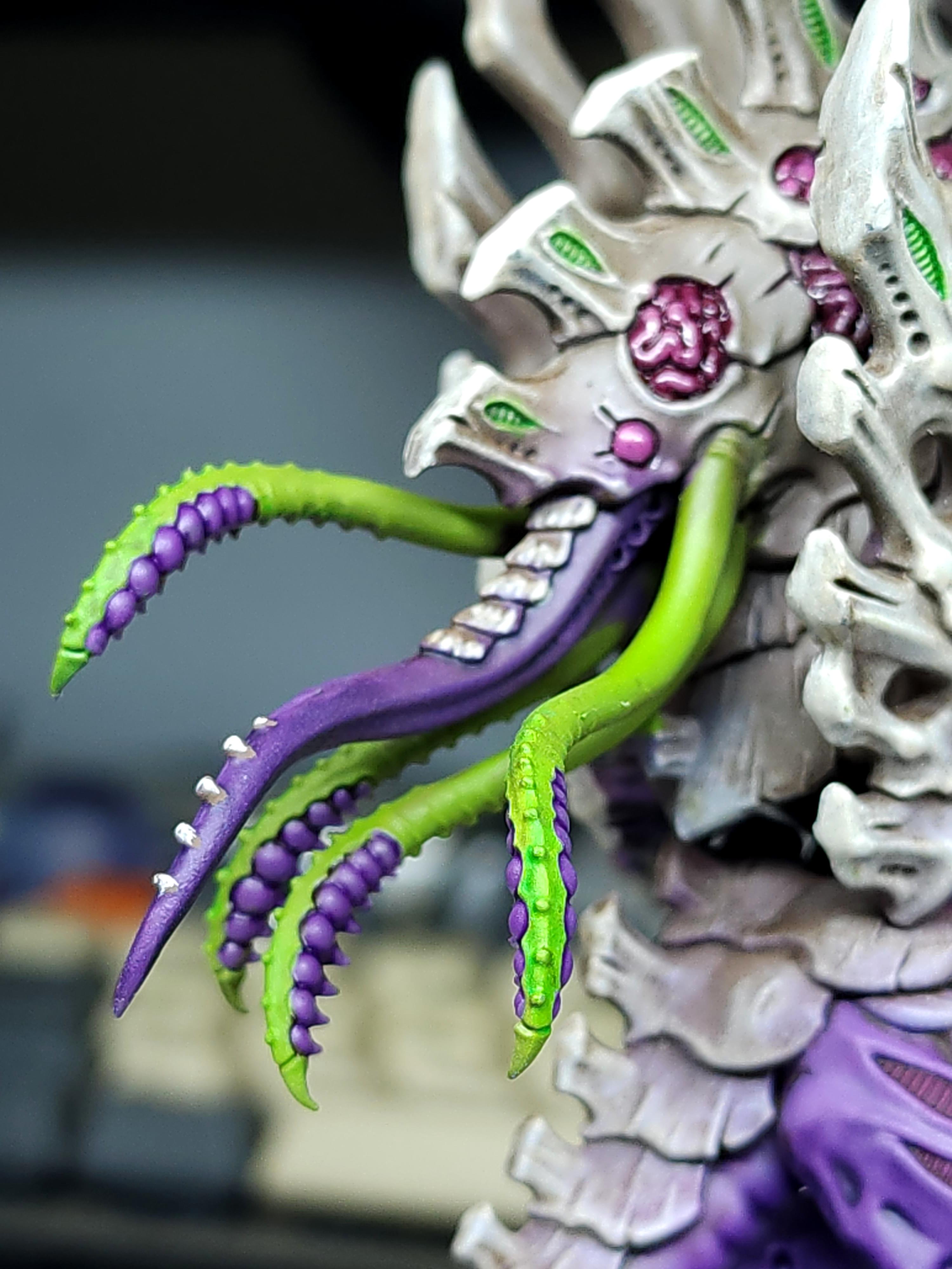 Bone, Norn Emissary, Purple, Tyranids, Wash