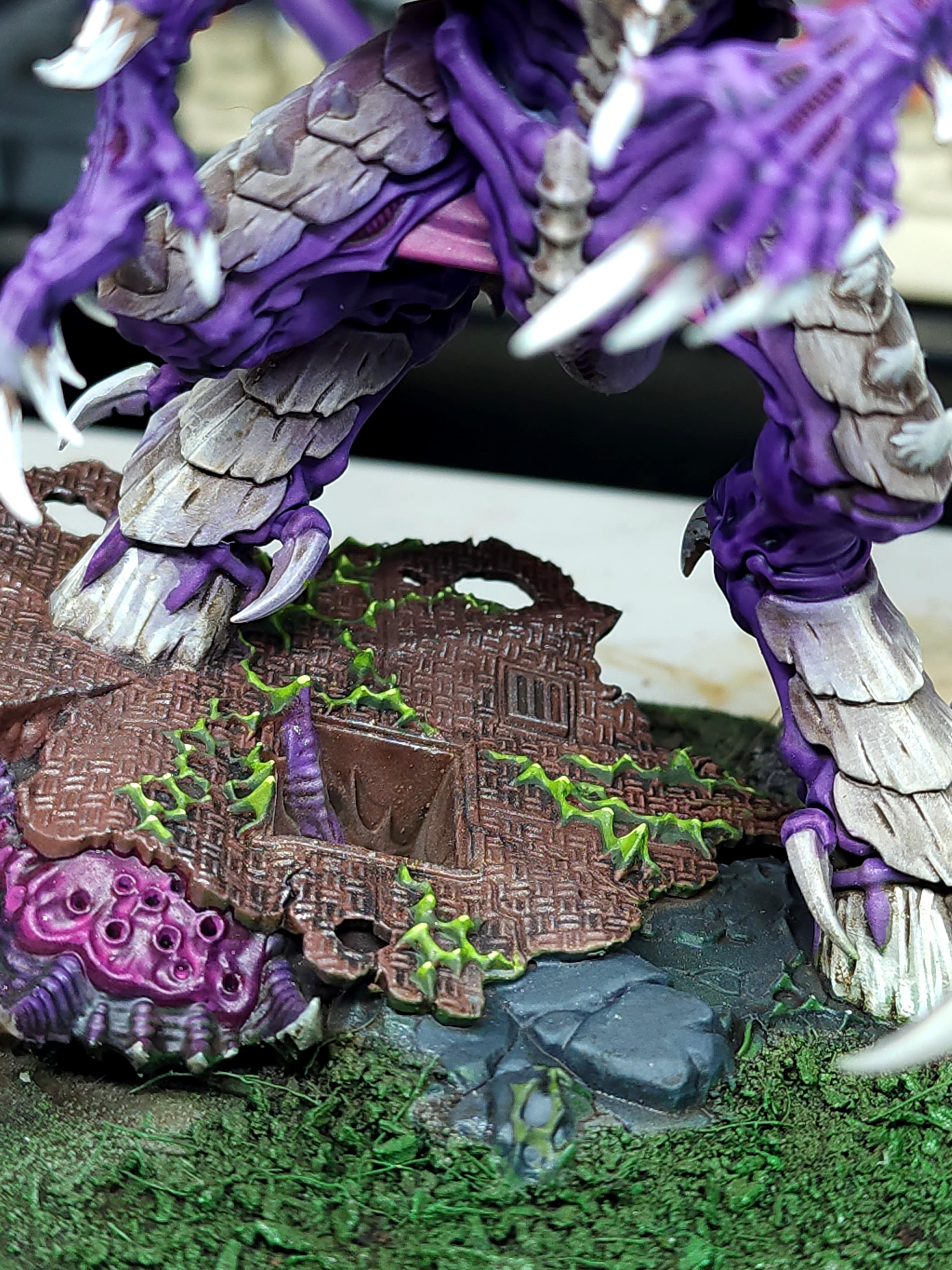 Bone, Norn Emissary, Purple, Tyranids, Wash