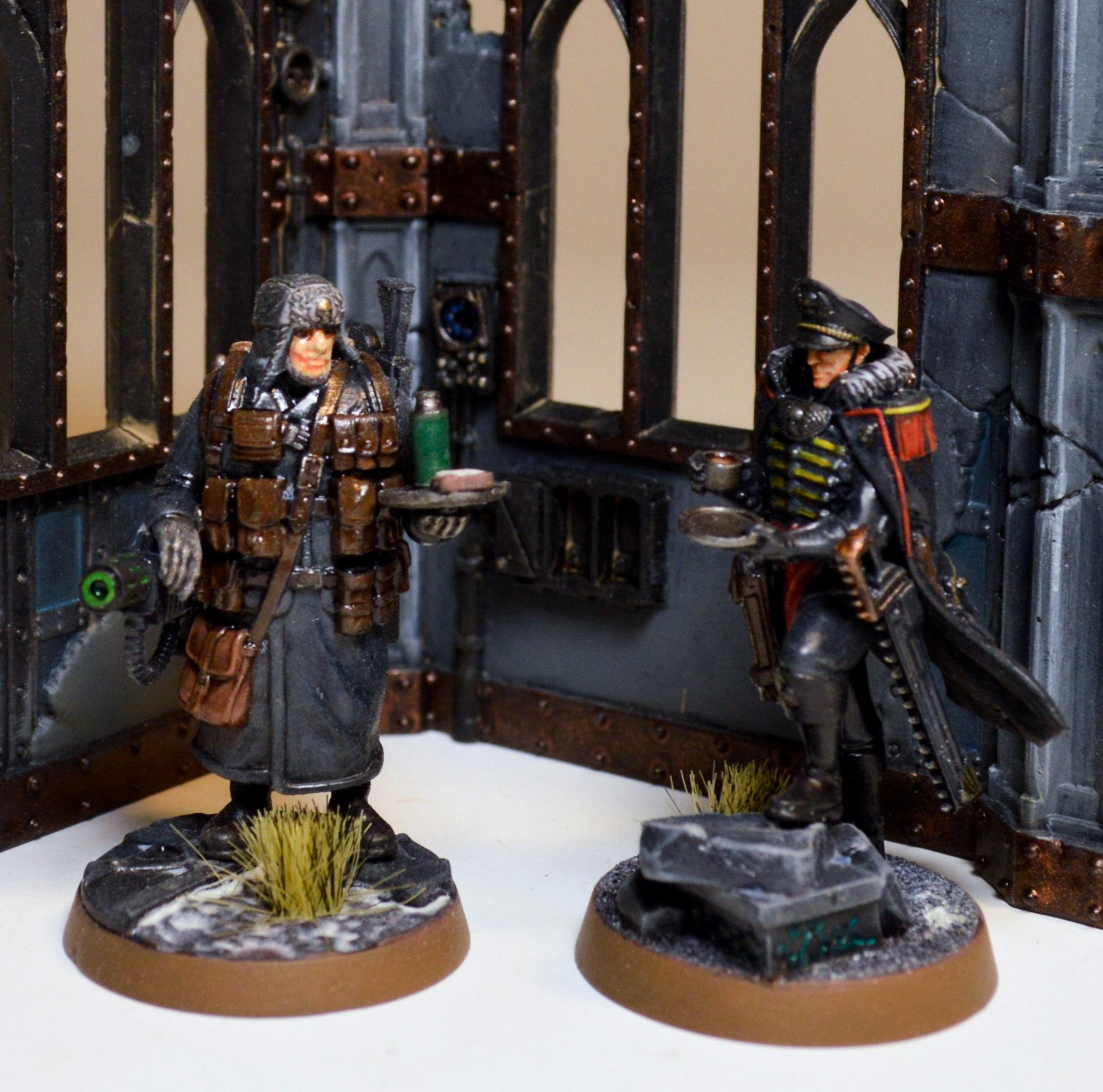 Astra Militarum, Commissar Cain, Imperial Guard, Valhallans