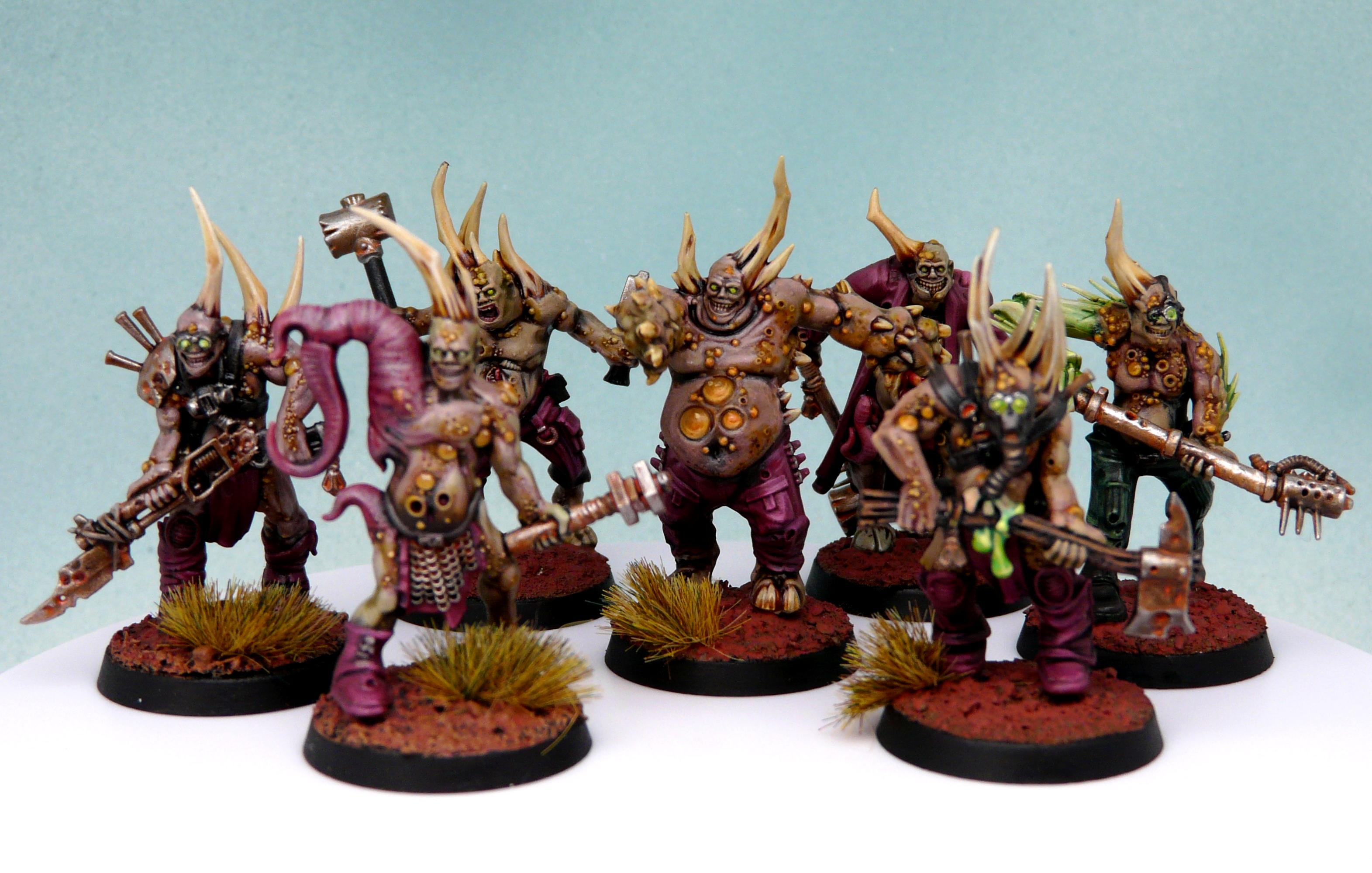 Chaos Space Marines, Death Guard, Hereticus Astartes, Nurgle, Plague Marines, Poxwalkers