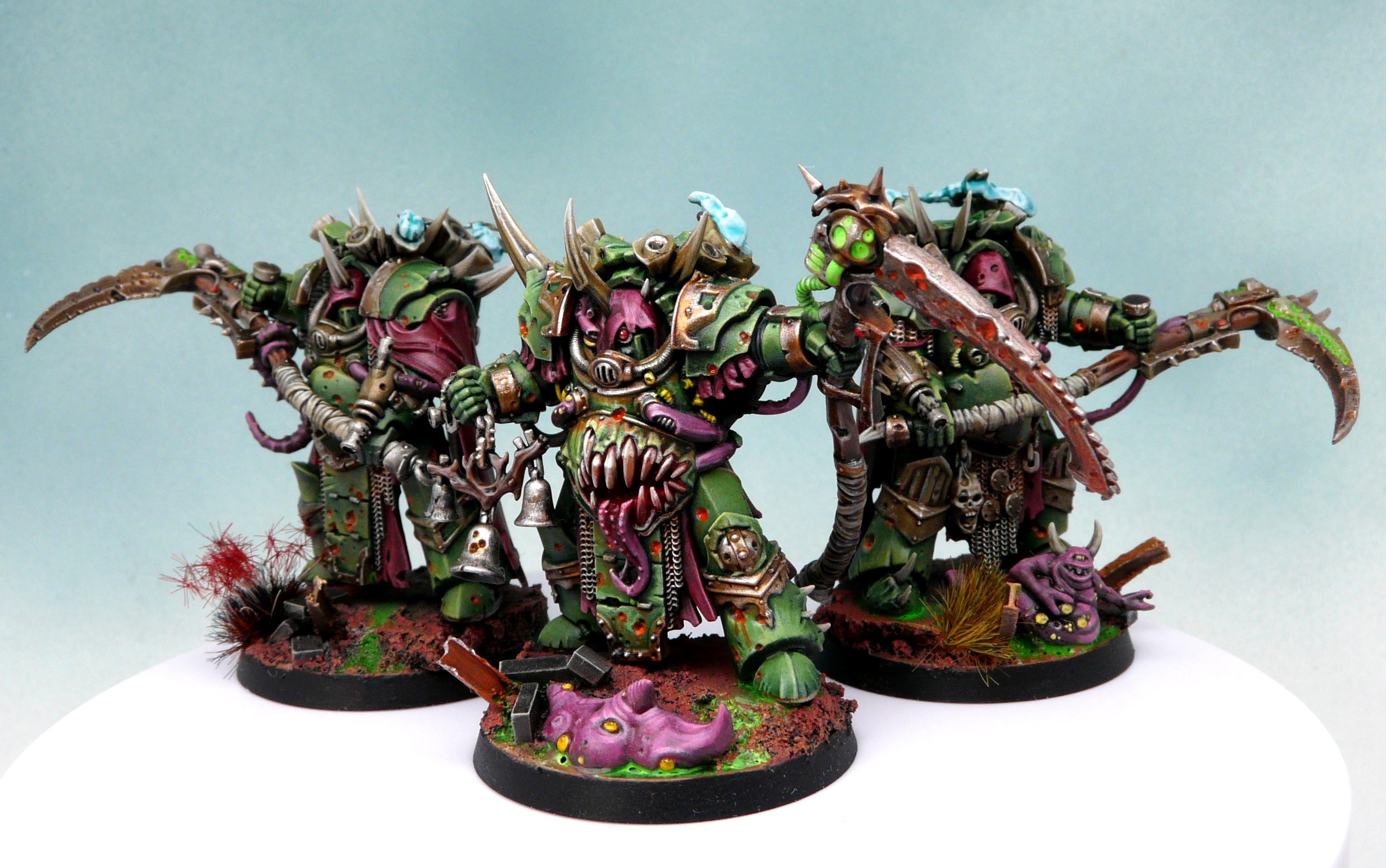 Chaos Space Marines, Death Guard, Deathshroud, Hereticus Astartes, Nurgle, Plague Marines