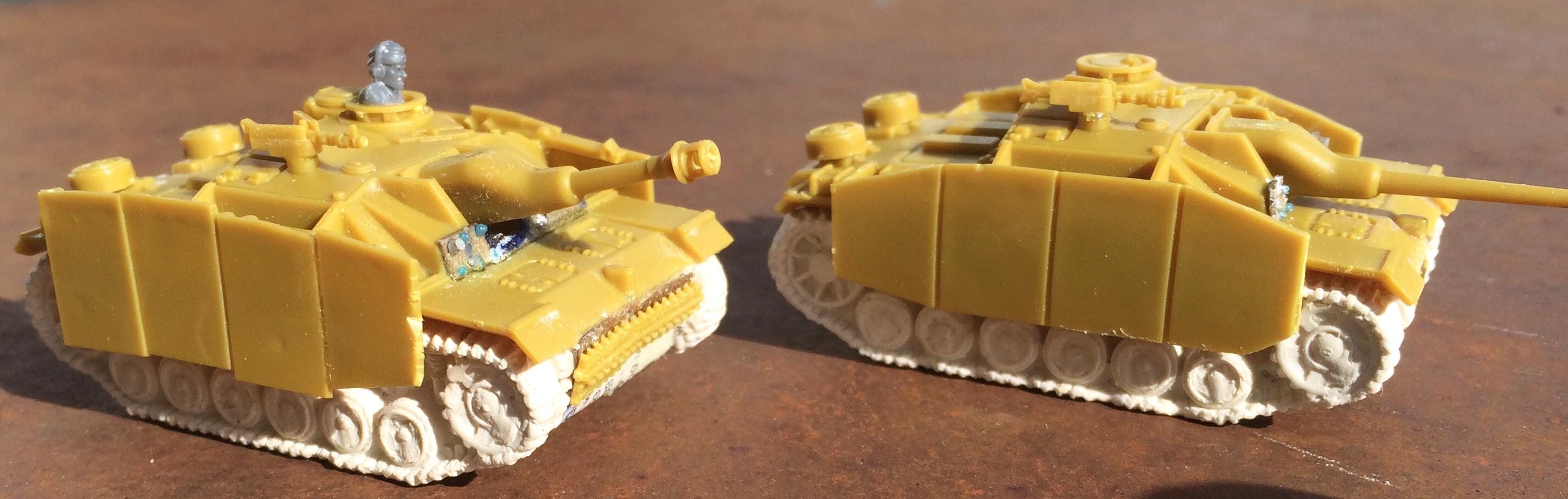 Flames Of War, Germans, Panzer 3, Stug, Stuh, Tank