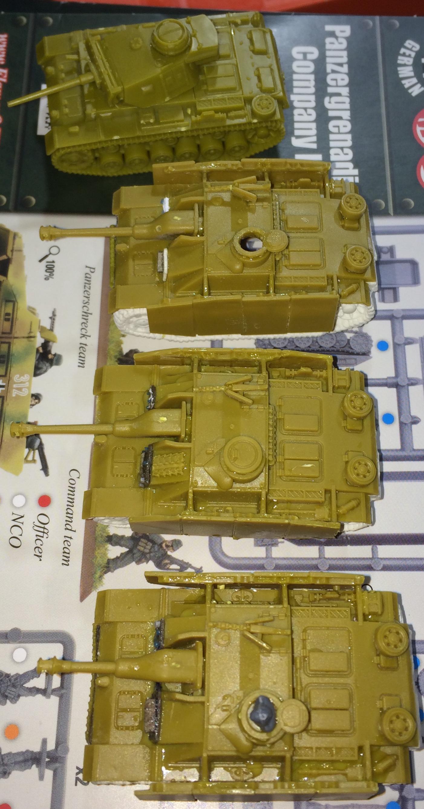Flames Of War, Germans, Panzer 3, Stug, Stuh, Tank