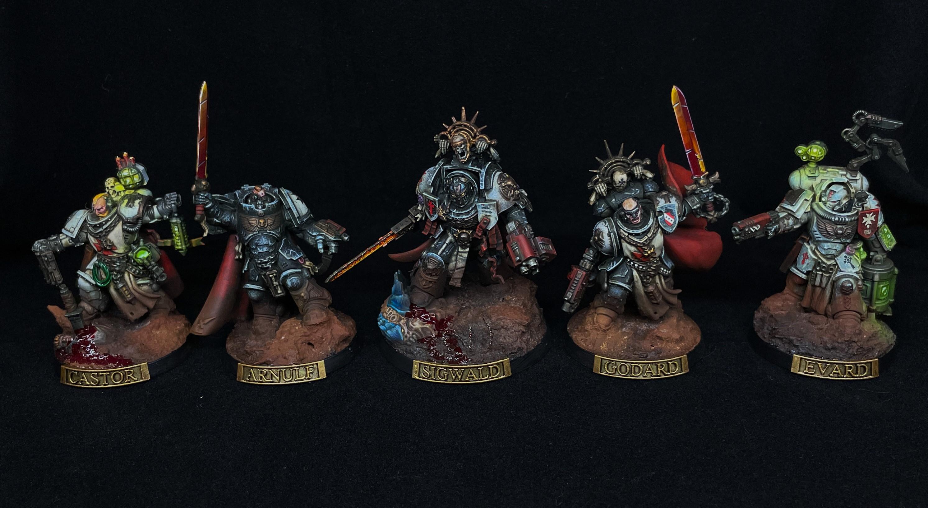 Black Templar Characters, Black Templar Crusade Characters