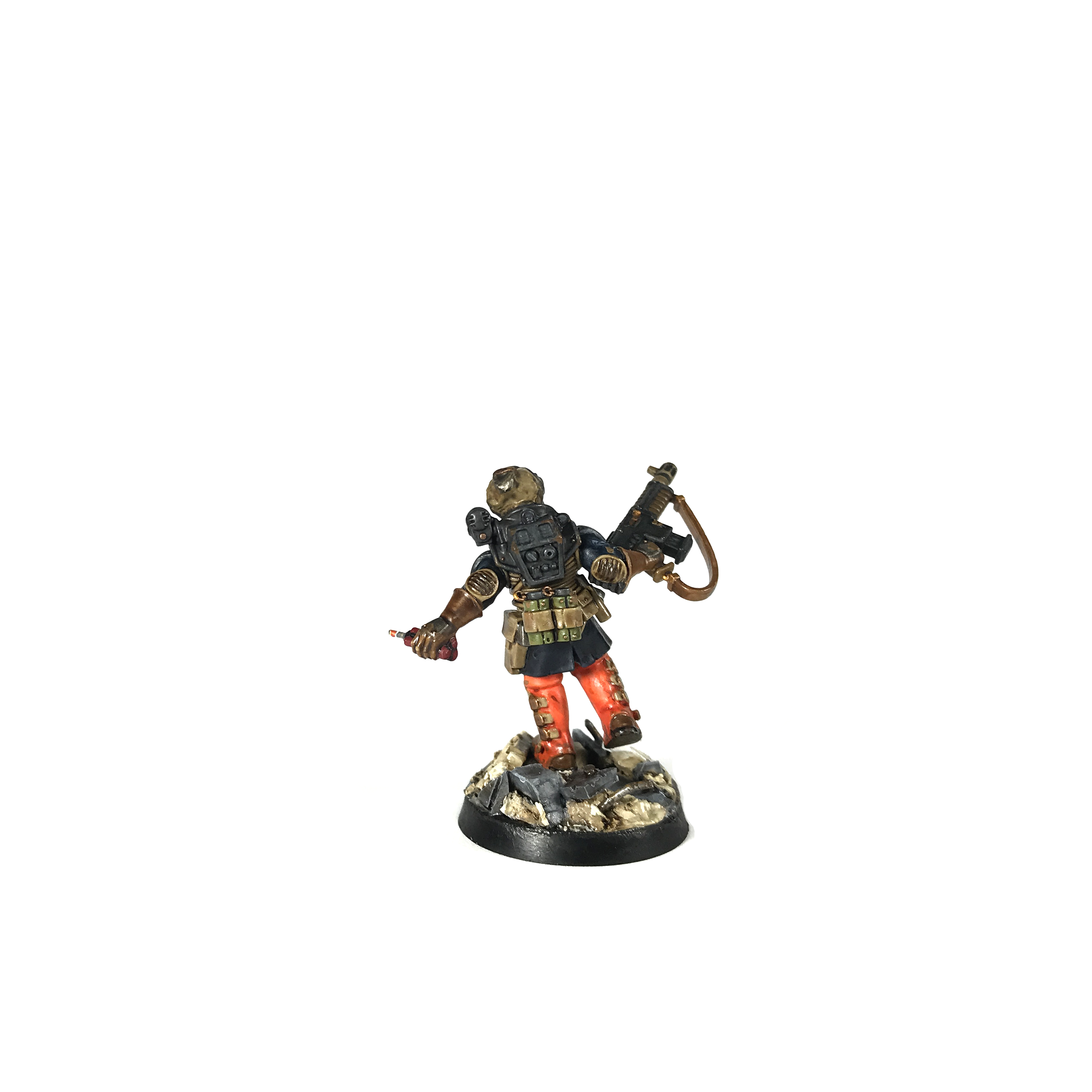 Conversion, Demolitions Specialist, Genestealer Cult, Greenstuff, Inq28, Kill Team, Kitbash, Neophyte Hybrid, Vigilus, Warhammer 40,000