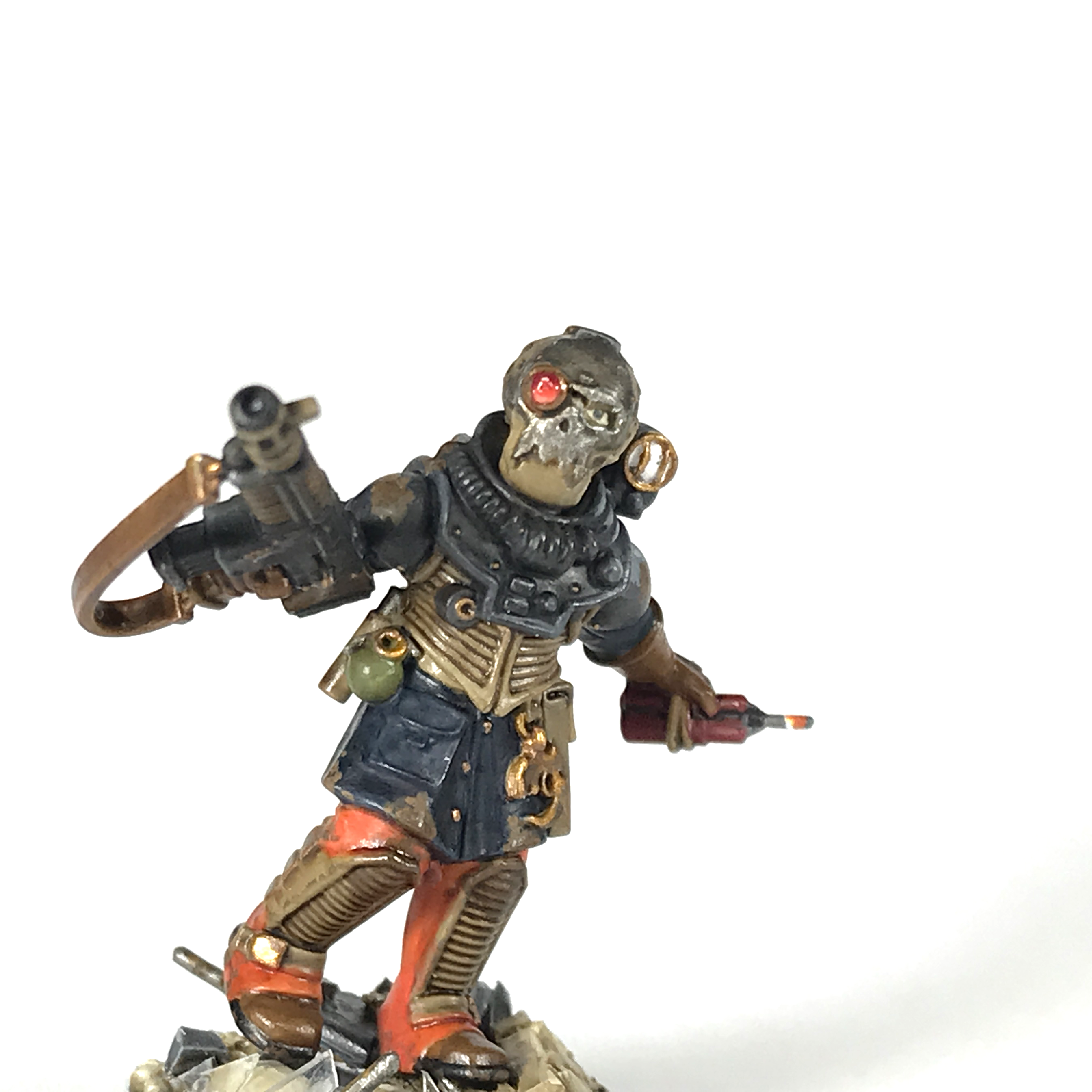 Conversion, Demolitions Specialist, Genestealer Cult, Greenstuff, Inq28, Kill Team, Kitbash, Lens, Neophyte Hybrid, Vigilus, Warhammer 40,000