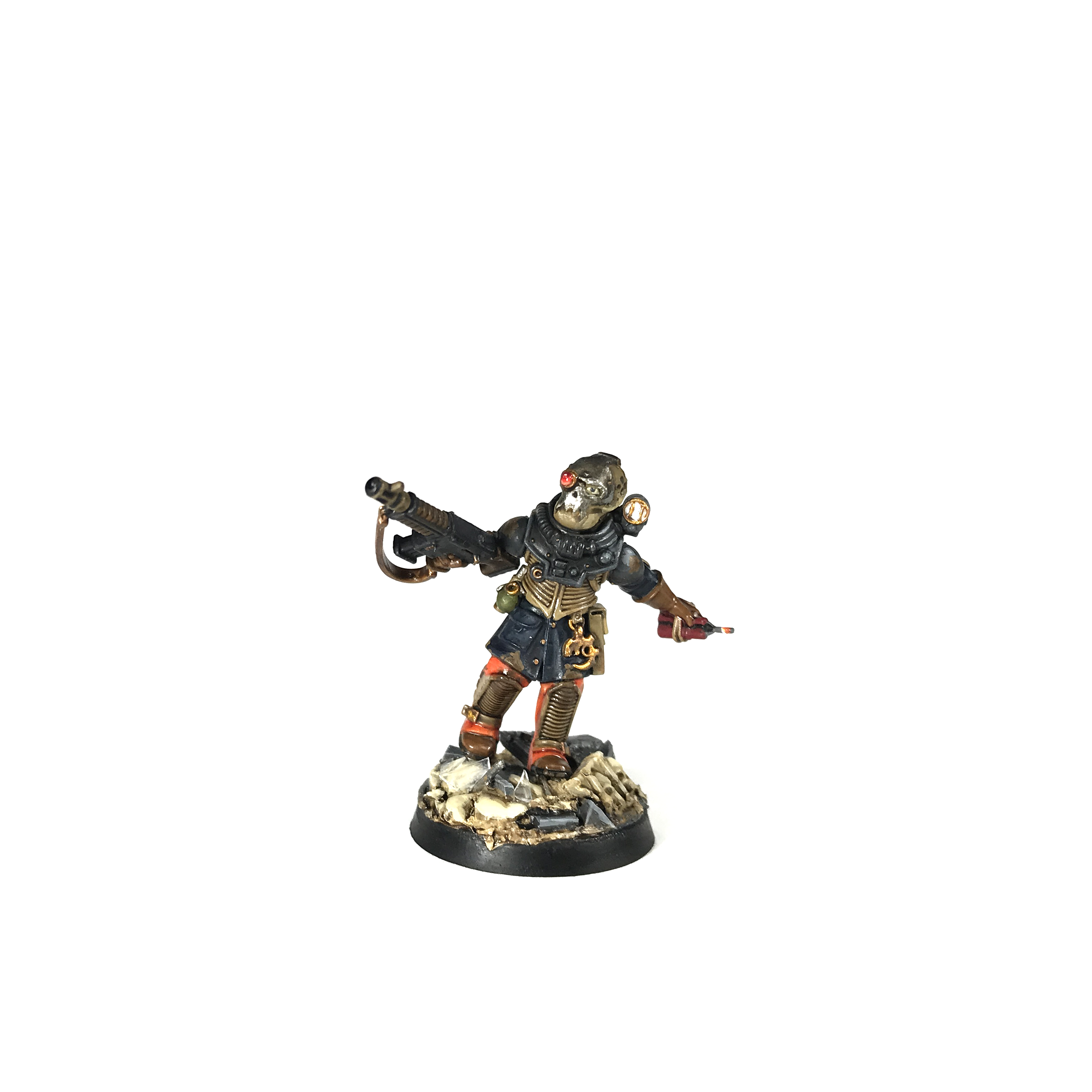 Conversion, Demolitions Specialist, Genestealer Cult, Greenstuff, Inq28, Kill Team, Kitbash, Neophyte Hybrid, Vigilus, Warhammer 40,000