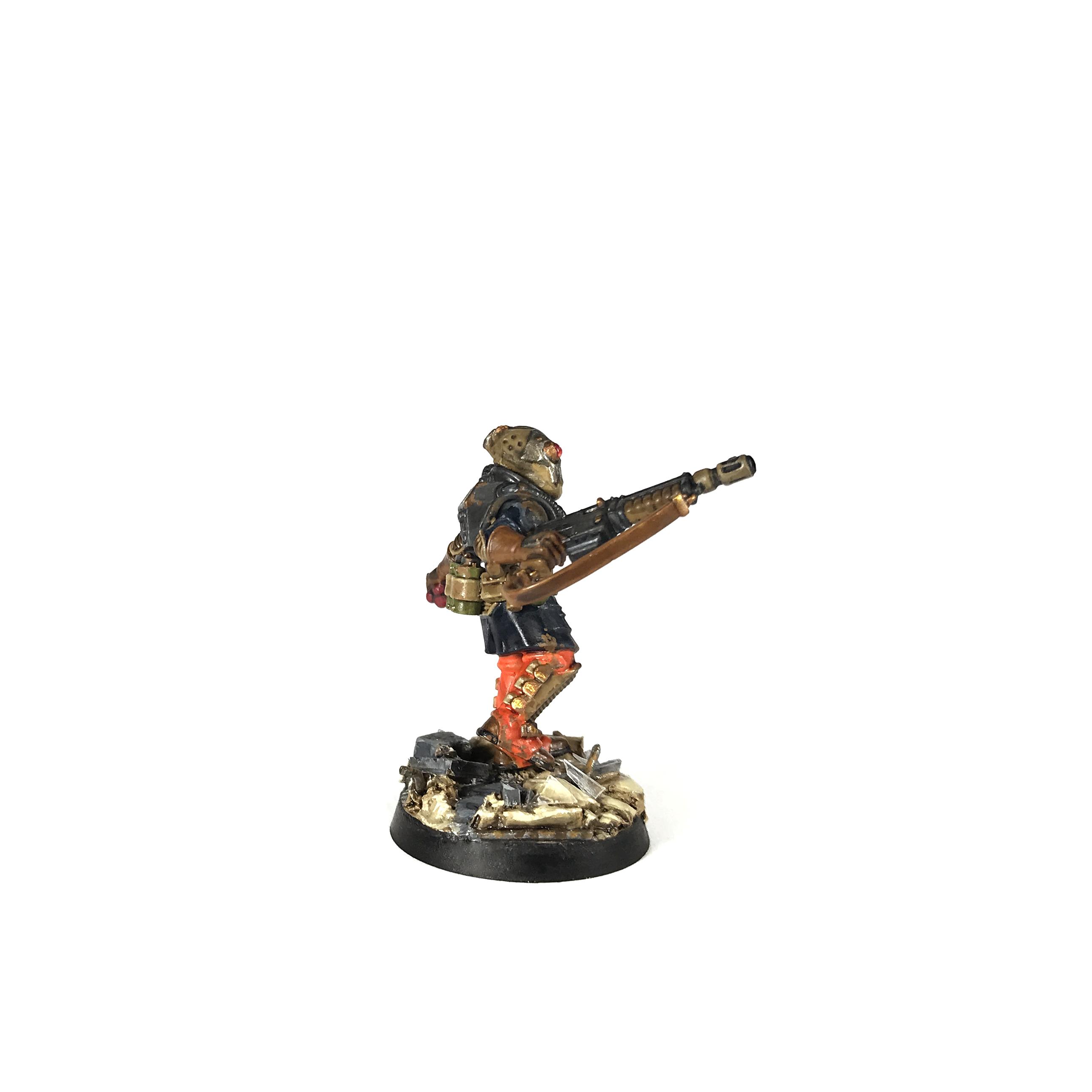 Conversion, Demolitions Specialist, Genestealer Cult, Greenstuff, Inq28, Kill Team, Kitbash, Neophyte Hybrid, Vigilus, Warhammer 40,000