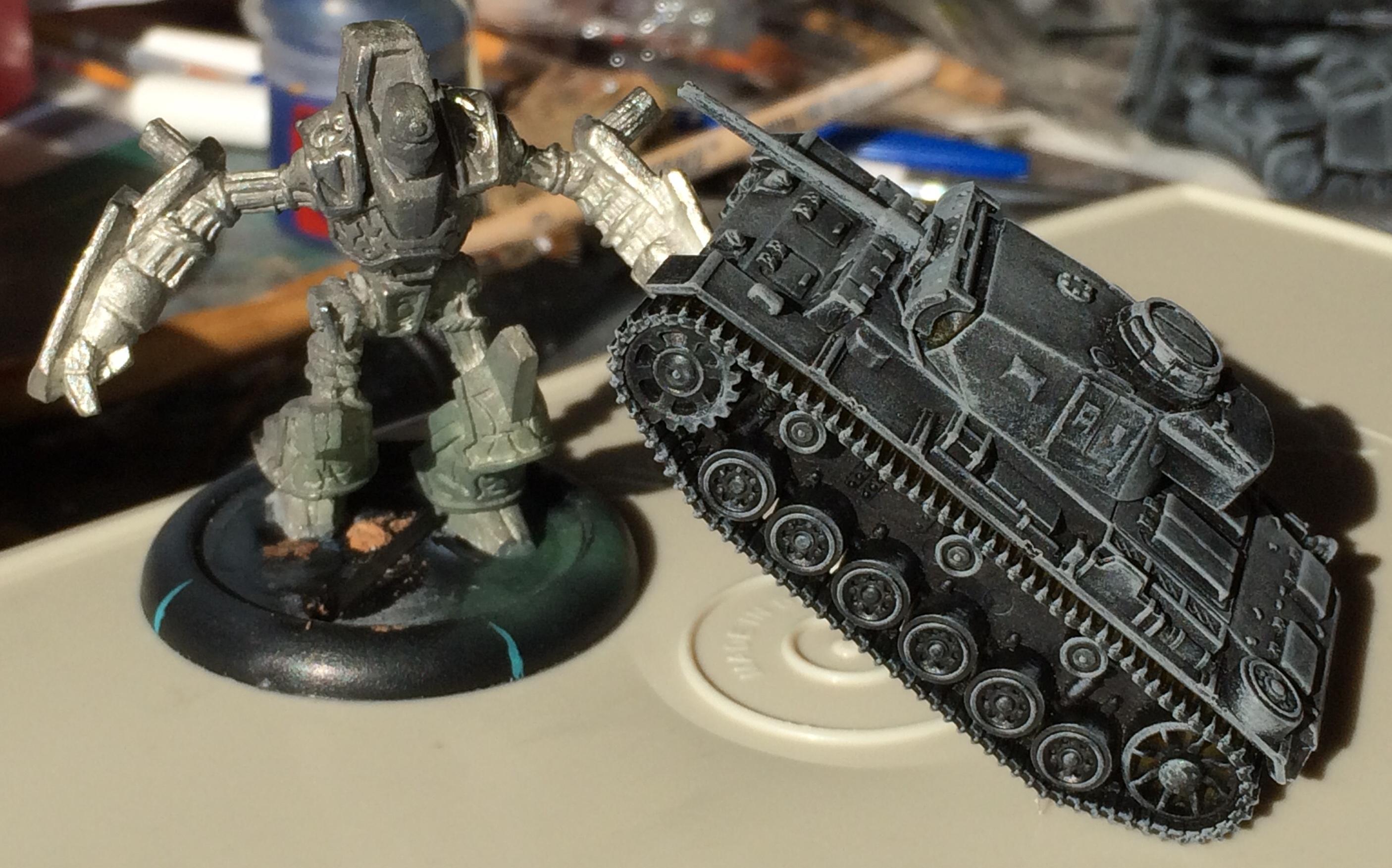 Flames Of War, Germans, Panzer 3, Stug, Stuh, Tank