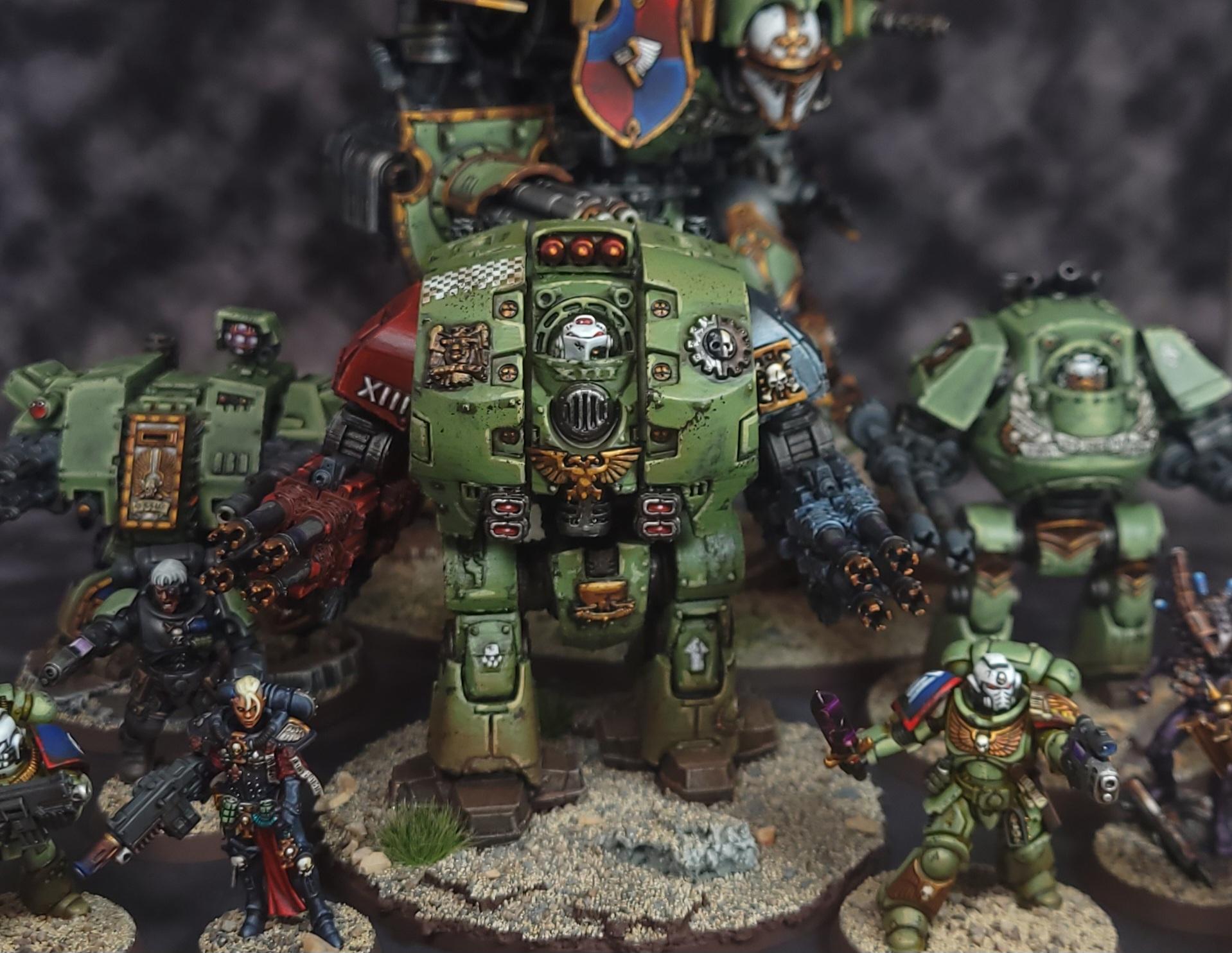 Astartes, Dreadnought, Imperium, Space Marines, Warhammer 40,000