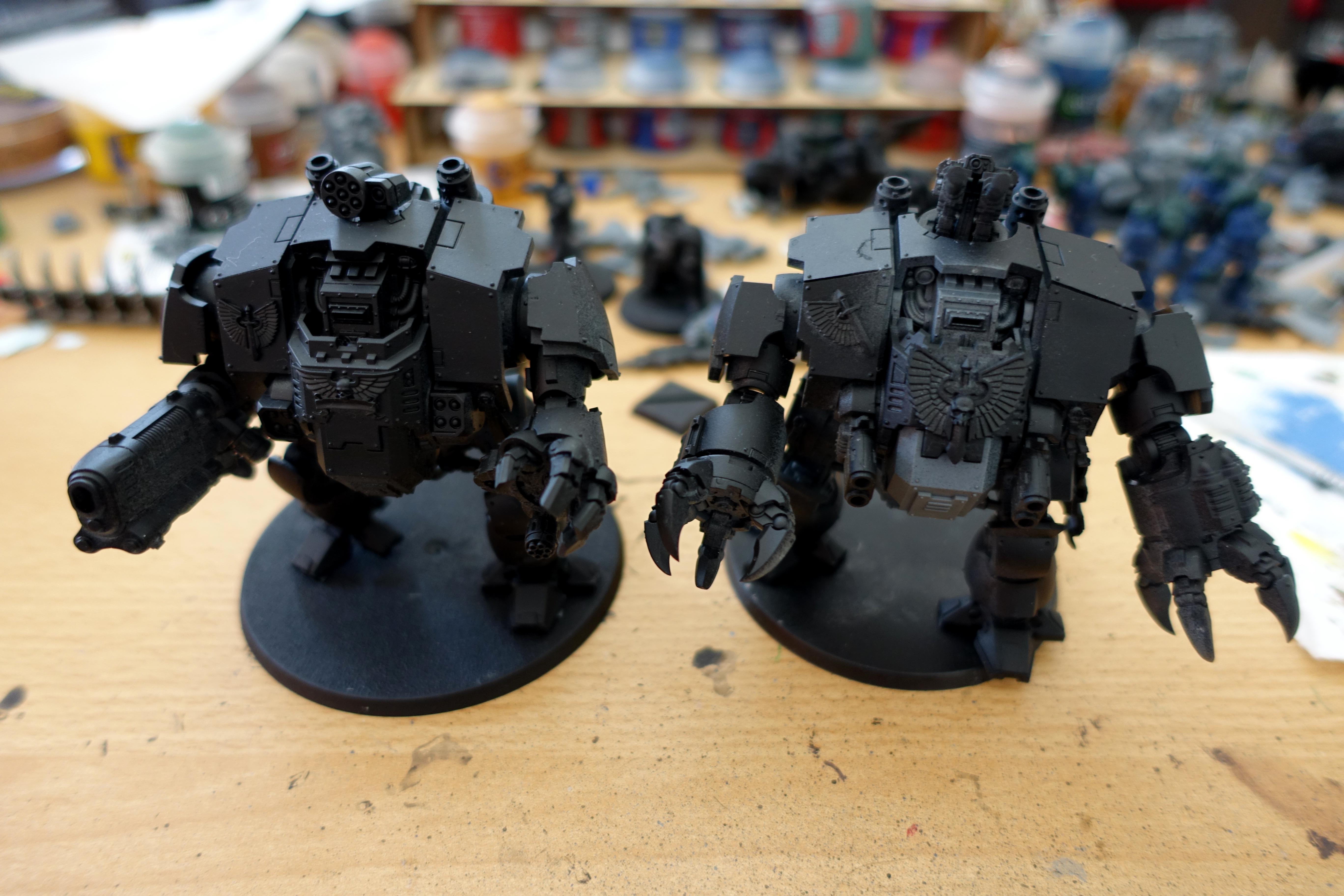 Brutalis, Dreadnought, Redemptor, Space Marines, Work In Progress
